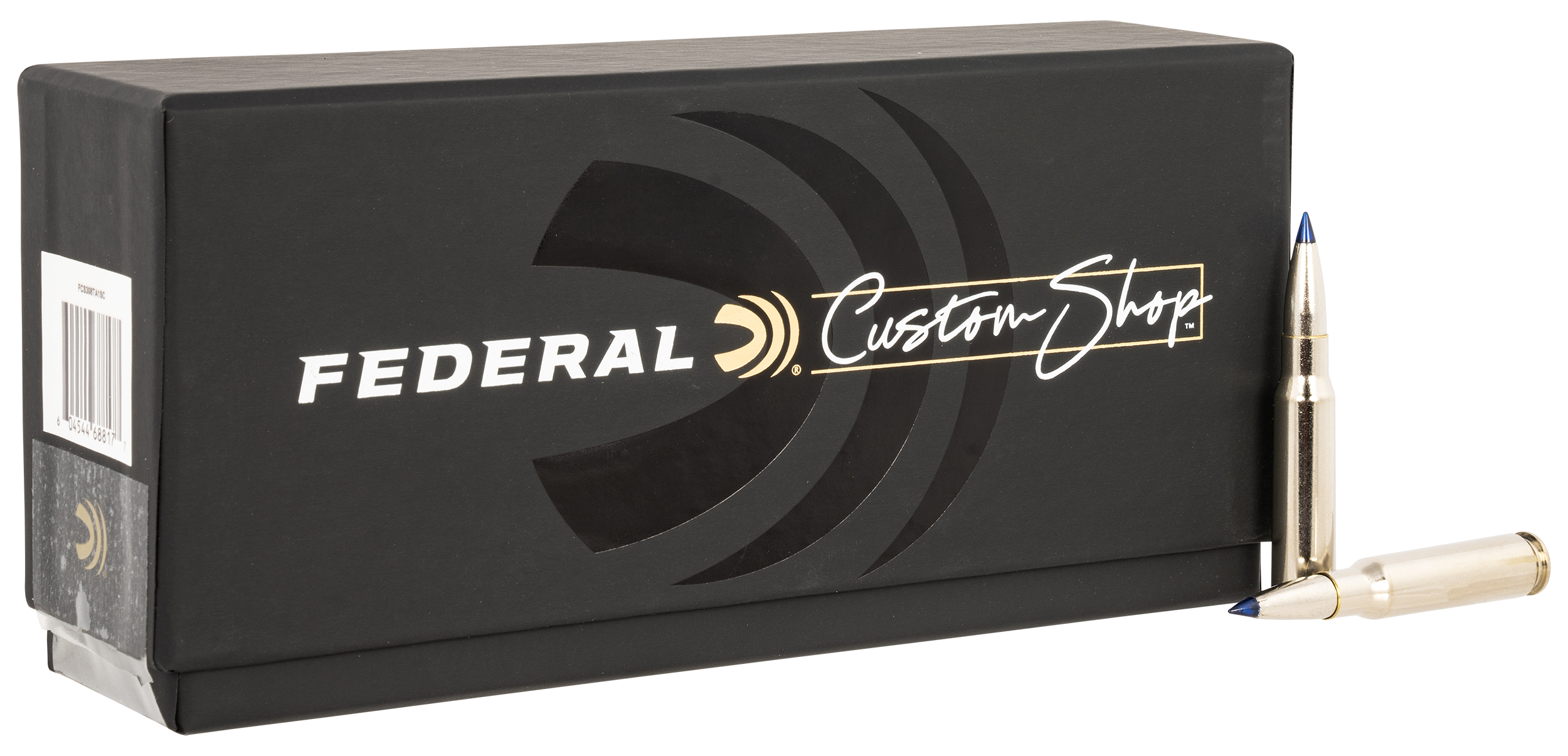 Federal FCS308TA1SC Custom Rifle Ammo Custom Shop 308 Win 175 gr Terminal Ascent 20 Per Box/