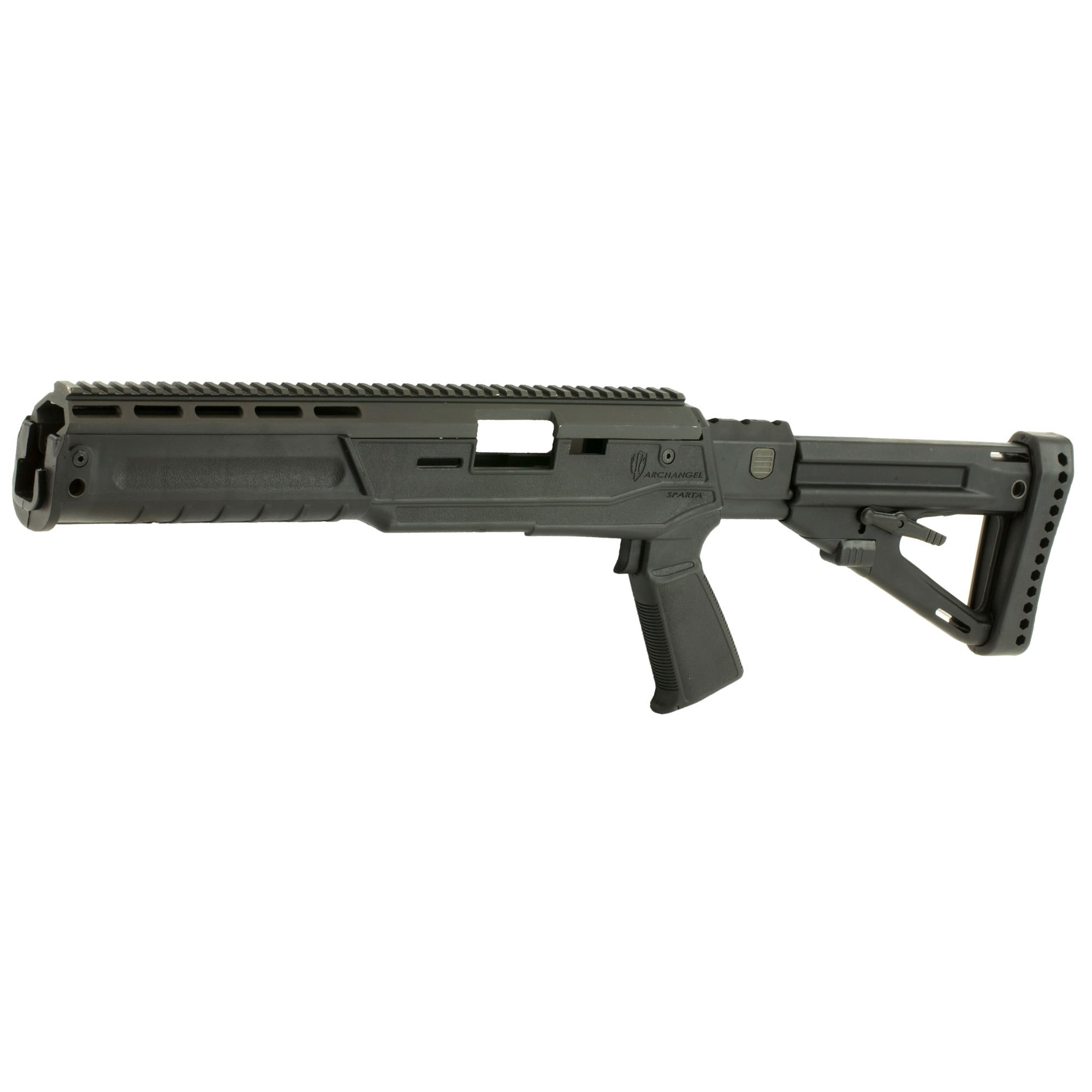Archangel Sparta Collapsible Stock with Pistol Grip Ruger Mini 14, Mini 30 Polymer Black