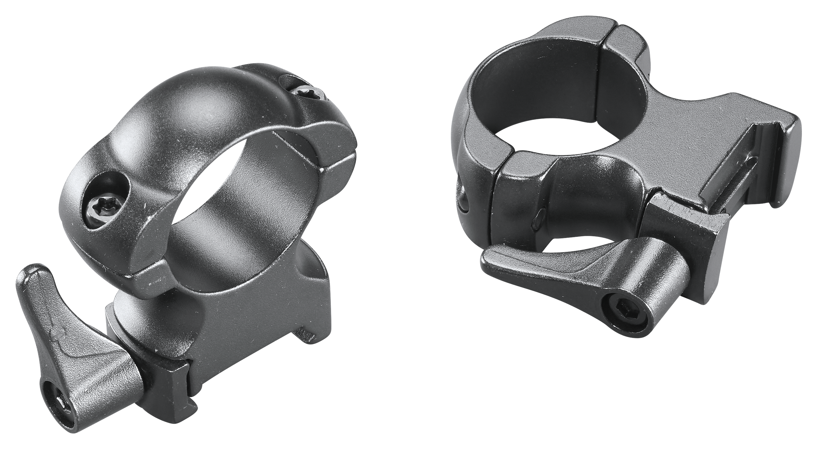 Weaver Mounts 49327 Lever Lok Top Mount 1" Extra High Matte Black Steel