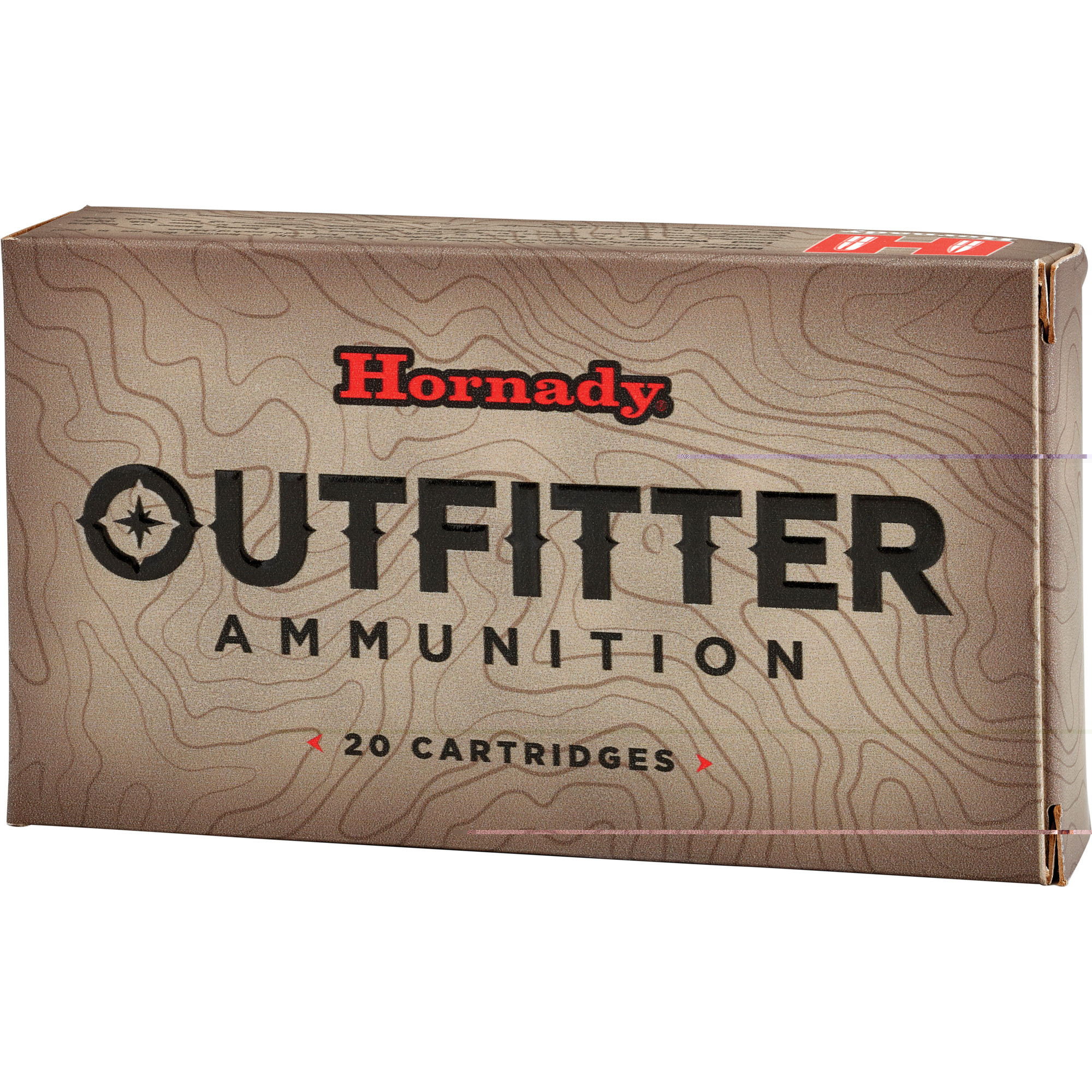 Hornady Outfitter Ammunition 300 Winchester Magnum 180 Grain CX Polymer Tip Lead Free 20RD