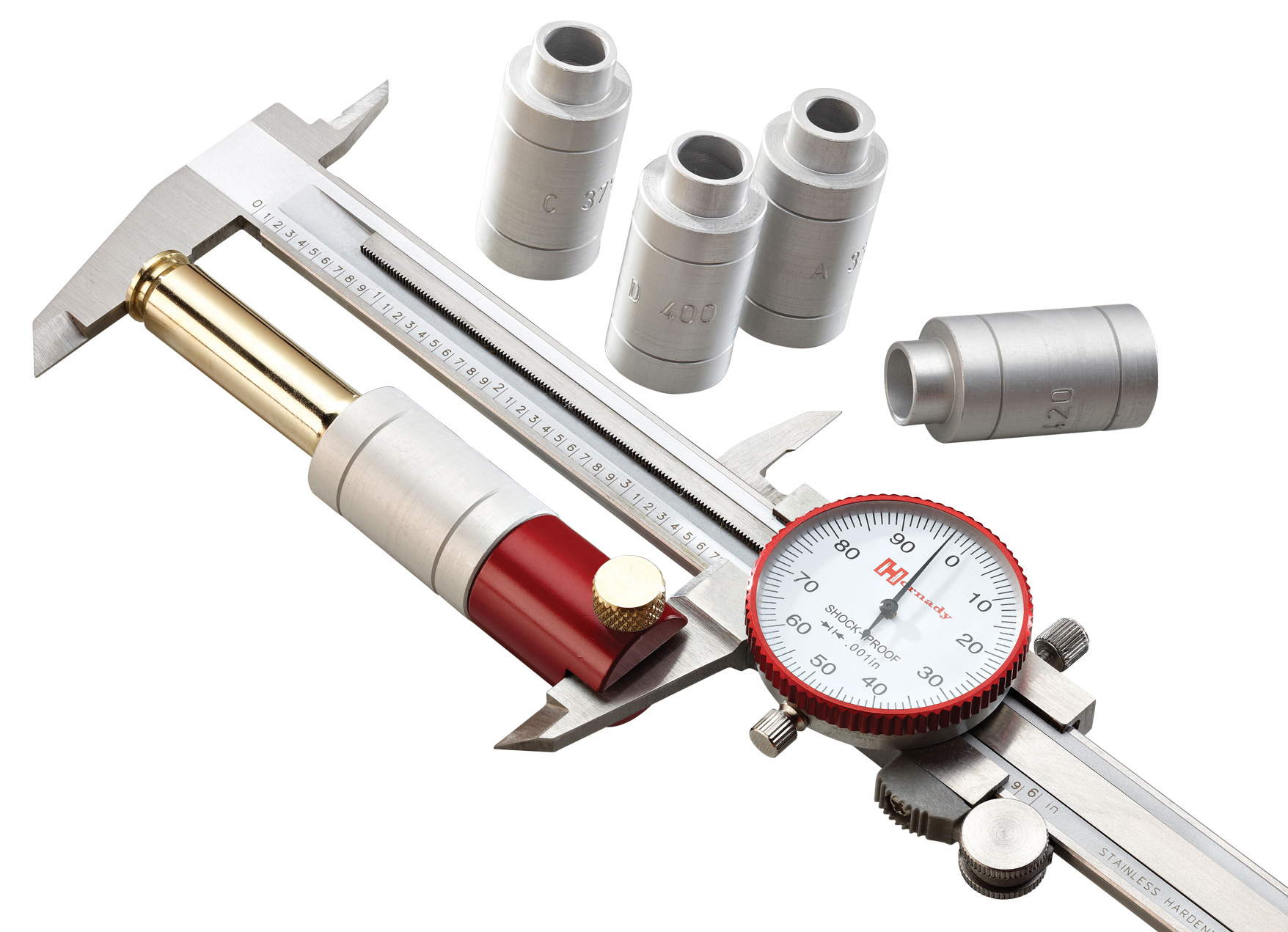 Hornady Lock-N-Load Headspace Gauge 5 Bushing Set with Comparator
