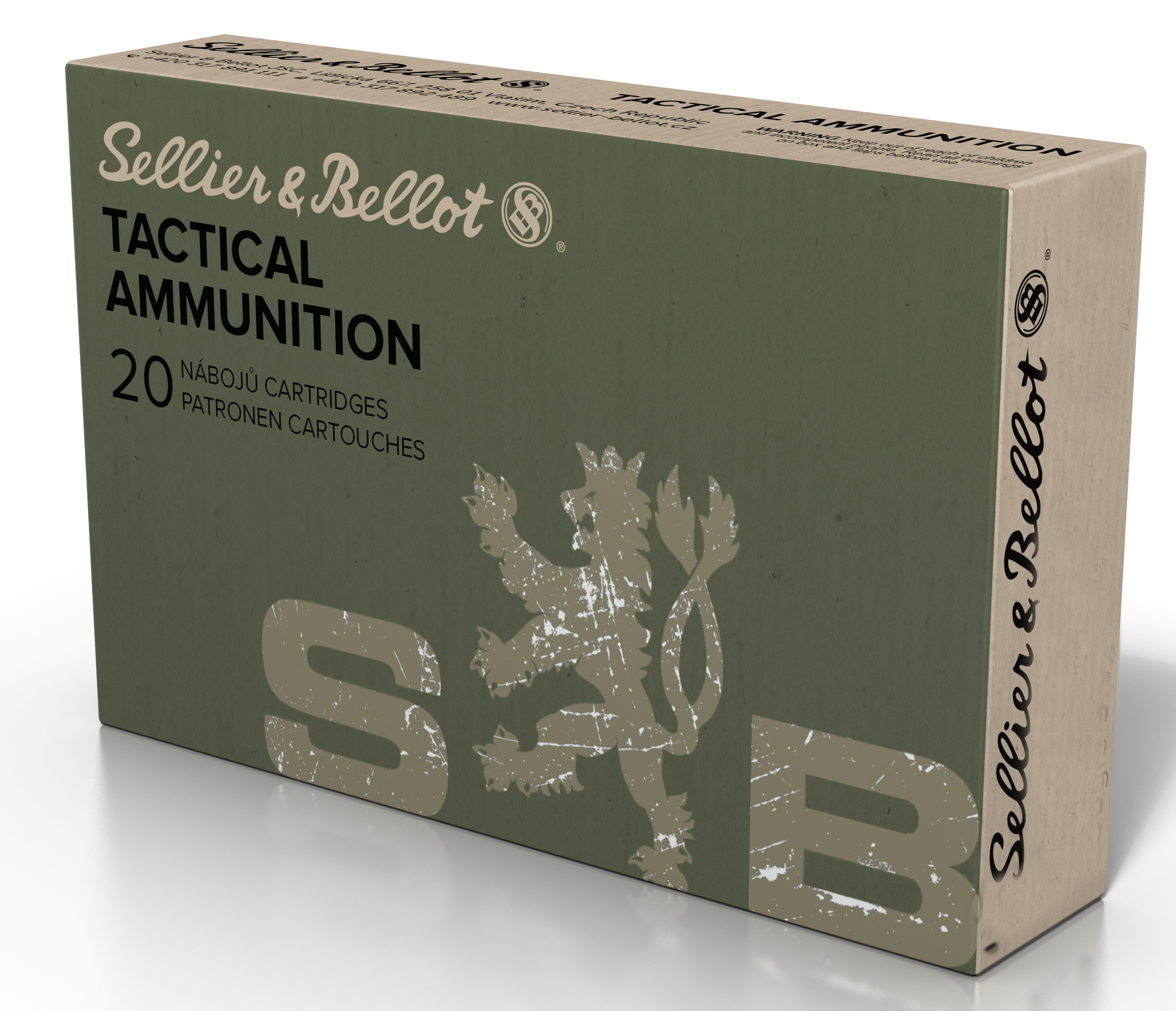 Sellier & Bellot SB65E Rifle6.5 Creedmoor 142 gr 2625 fps Hollow Point Boat-Tail (HPBT) 20 Bx/25 Cs