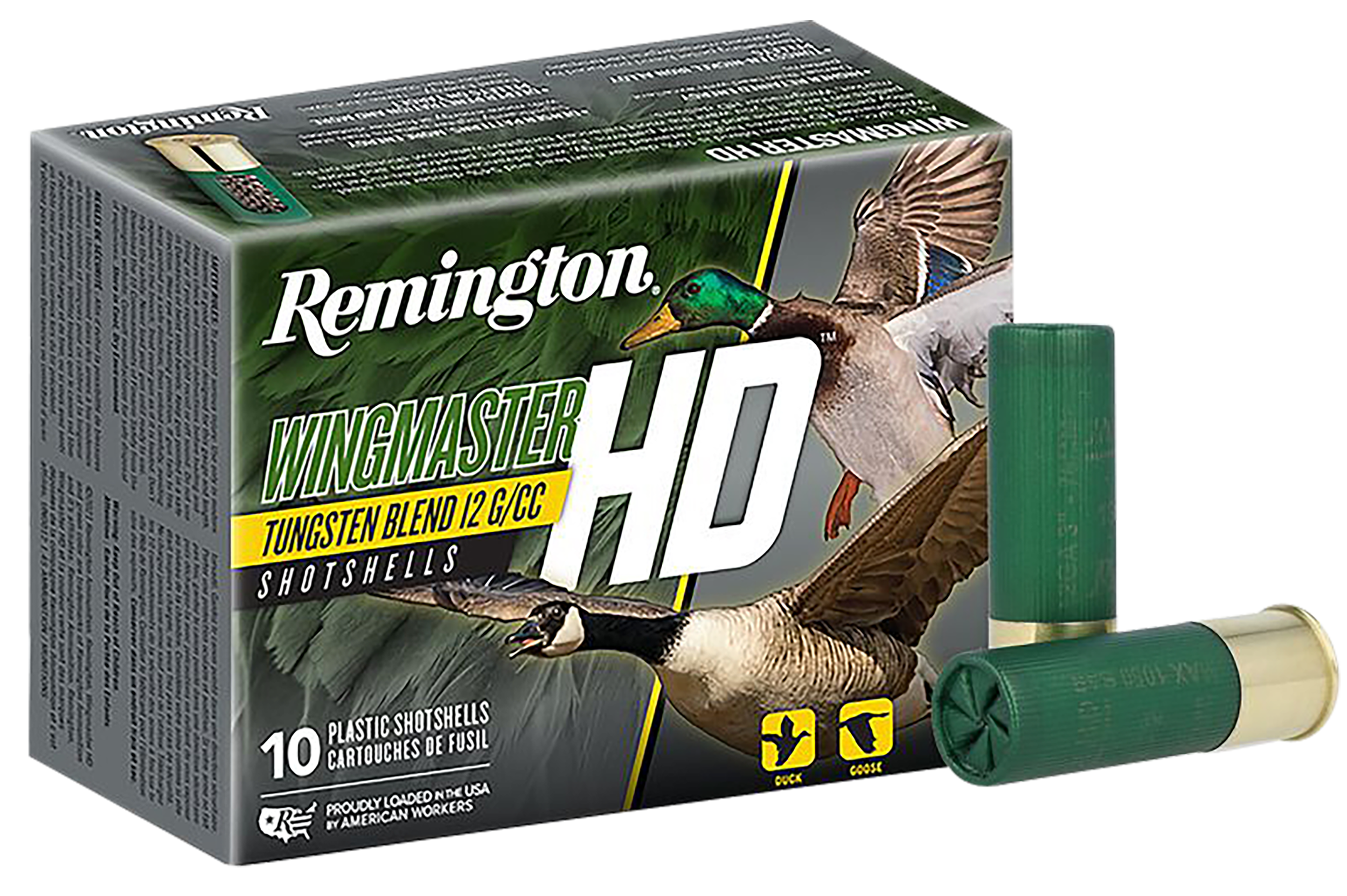 Remington Ammunition 20873 Wingmaster HD Waterfowl 12 Gauge 3" 1 1/4 oz 4 Shot 10 Per Box/ 10 Cs