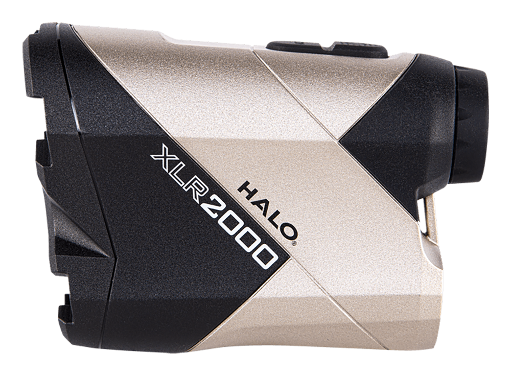 Halo Optics HALHALRF0109 XLR 2000 Black/White 6x 2000 yds Max Distance Red OLED Display