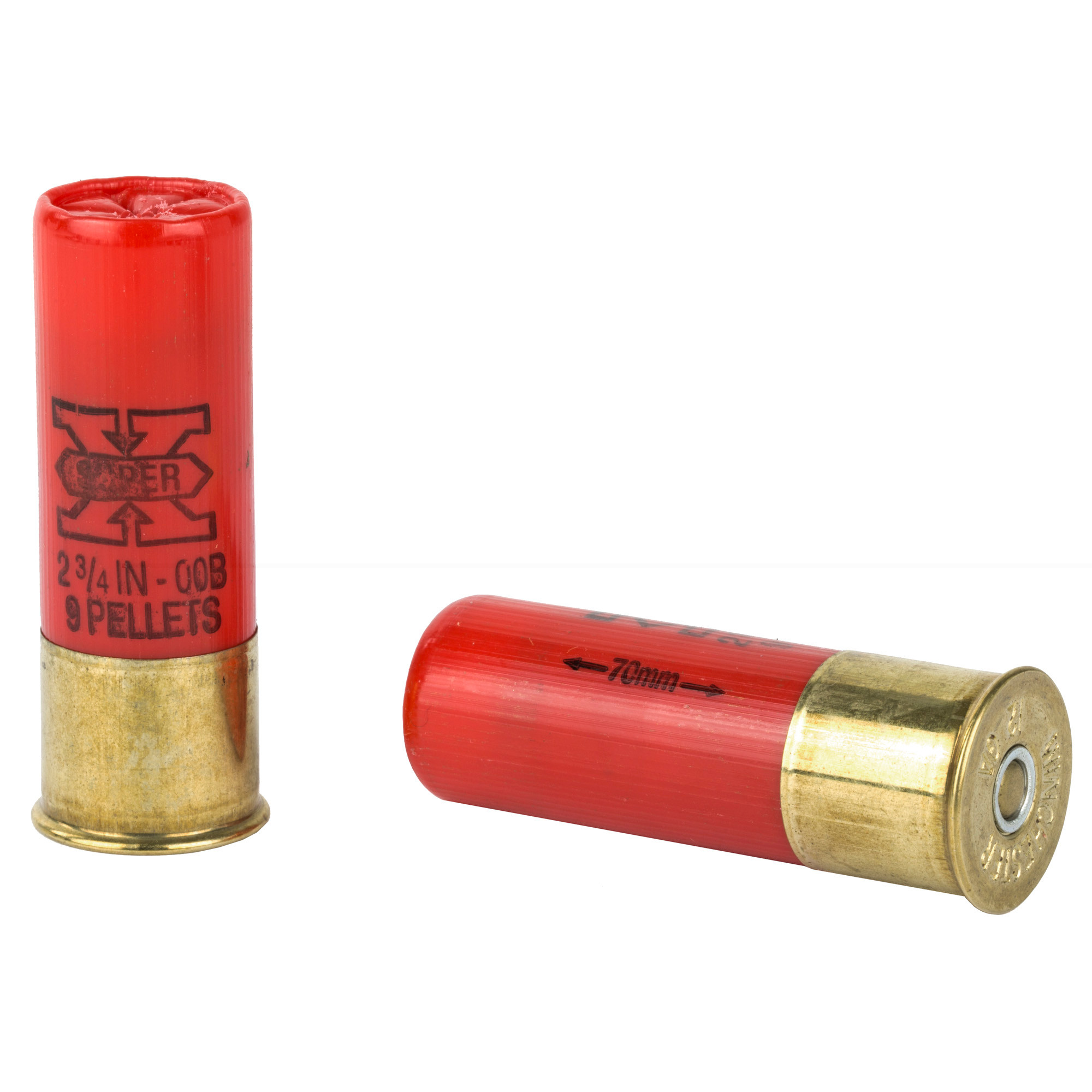 Winchester Ammo XB1200 Super X12 Gauge 2.75" 9 Pellets 1325 fps 00 Buck Shot 5 Bx/50 Cs
