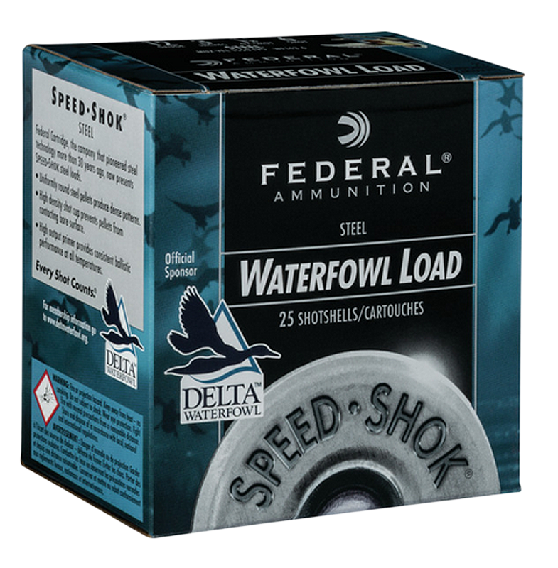 Federal WF142BB Speed-Shok Waterfowl 12 Gauge 3" 1 1/4 oz BB Shot 25 Per Box/ 10 Cs