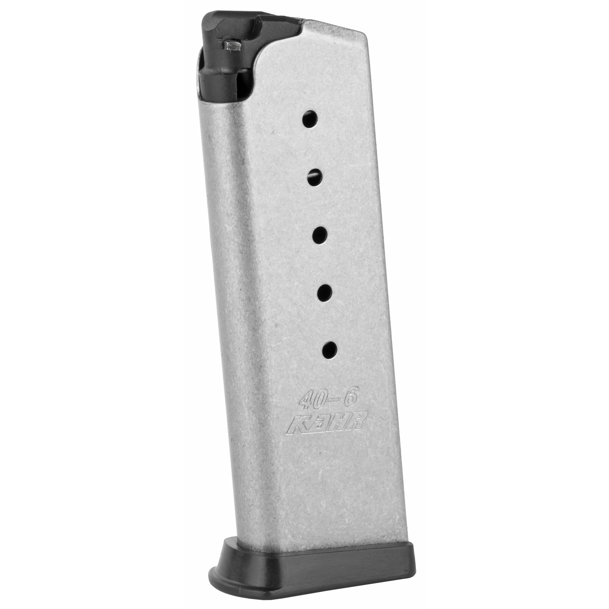 Kahr Magazine Kahr CM40, CW40, K40, MK40, P40, PM40 40 S&W 6-Round Stainless Steel
