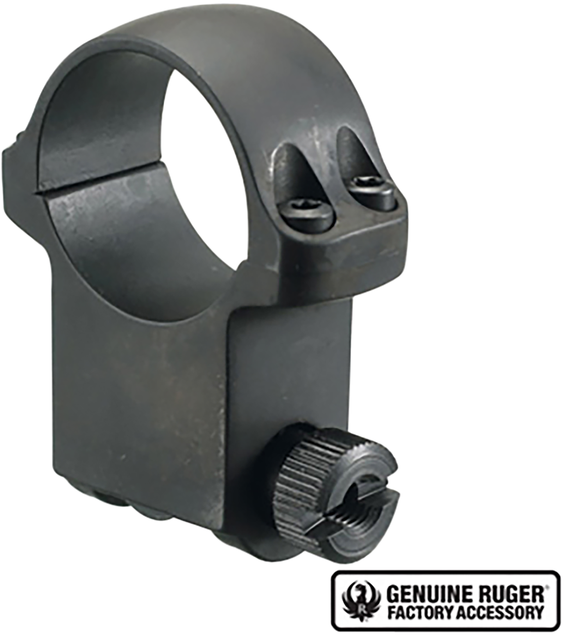 Ruger 90280 6BHM Scope Ring For Rifle M77 Hawkeye African Extra High 1" Tube Hawkeye Matte Blue Steel
