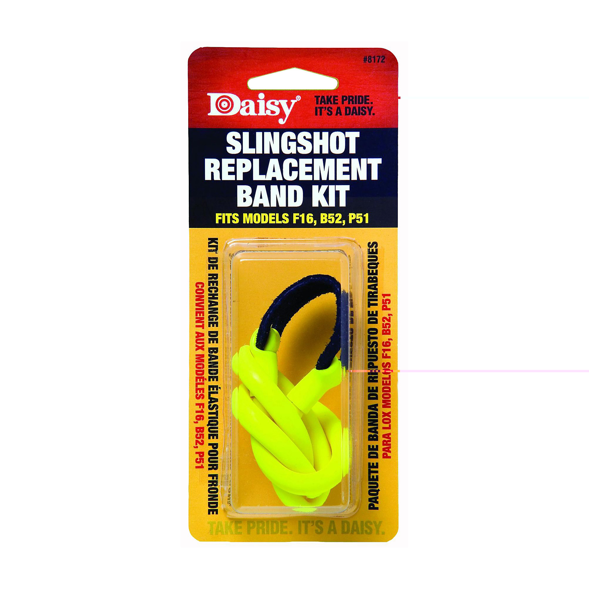 Daisy 8172 Powerline Replacement Band Yellow Powerline Slingshot F16/B52/P51