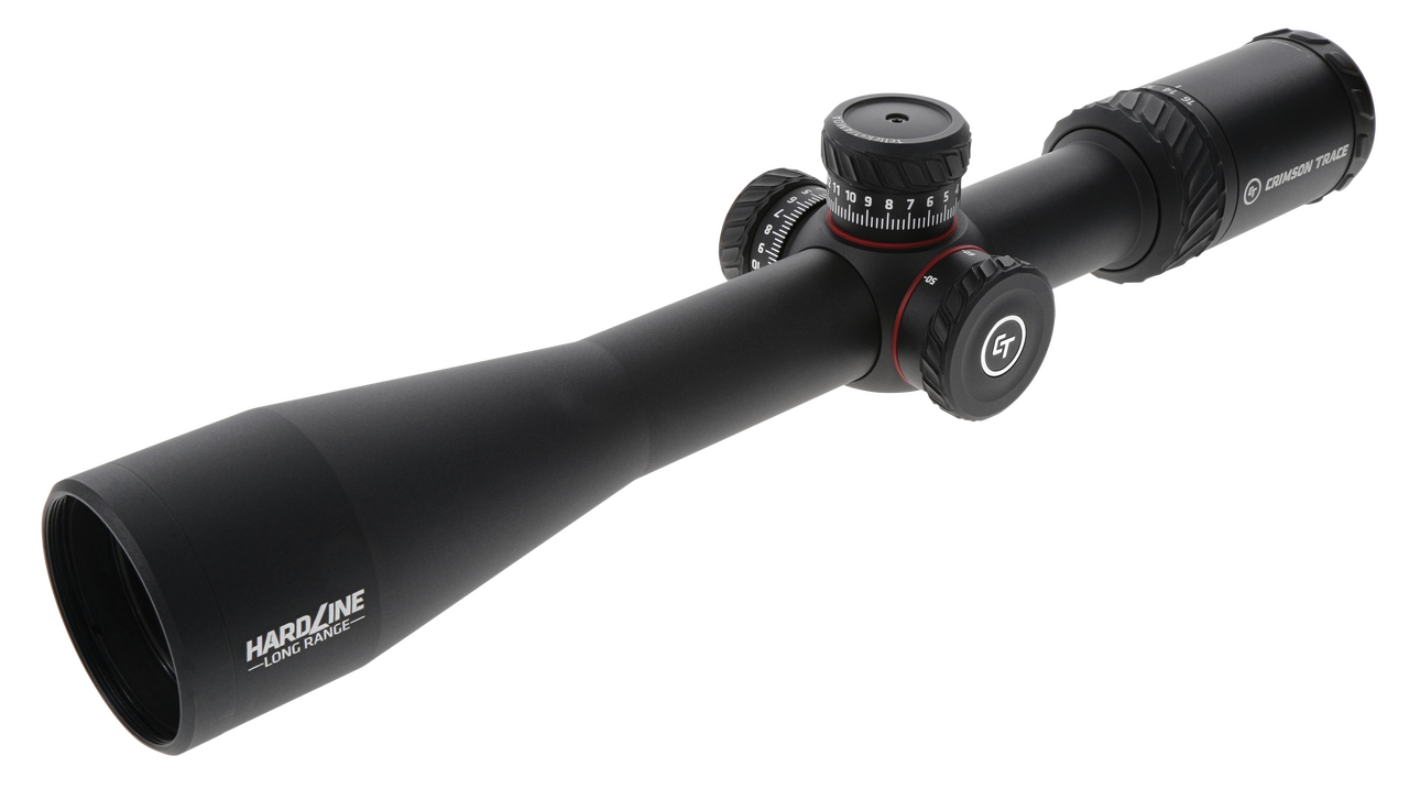 Crimson Trace 0101190 Hardline Black Anodized 4-16x42mm 30mm Tube BDC Long Range Reticle