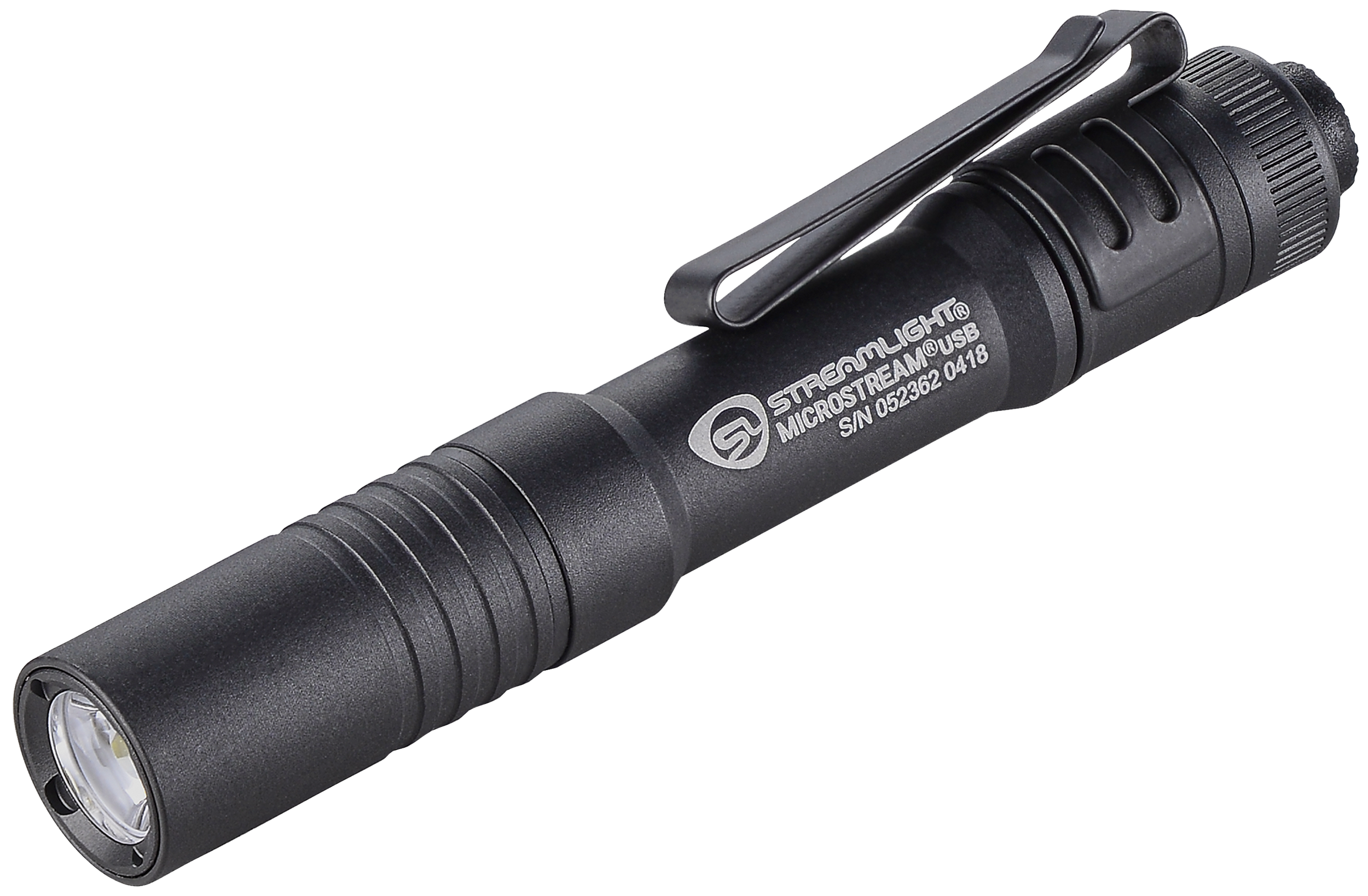 Streamlight 66601 Microstream USB 250 Lumens Rechargeable Lithium Black
