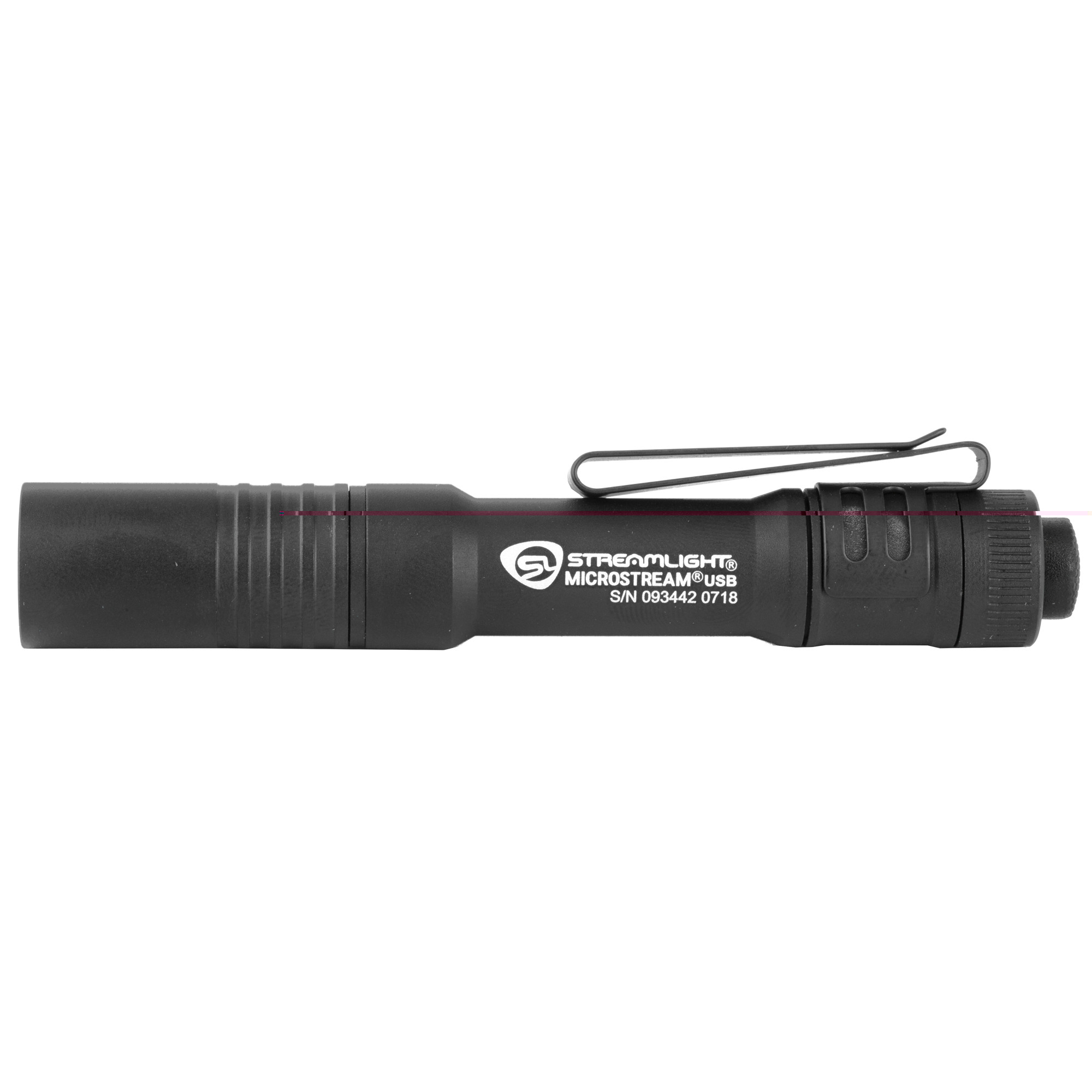 Streamlight 66601 Microstream USB 250 Lumens Rechargeable Lithium Black