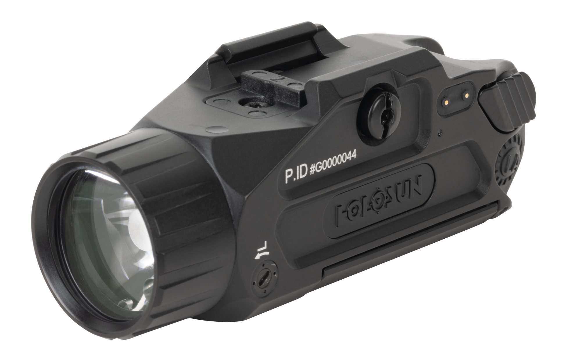 Holosun P.ID Positive Identification Plus Weapon Light White LED and Green Laser Picatinny or Glock-Style Rails Aluminum Matte Black