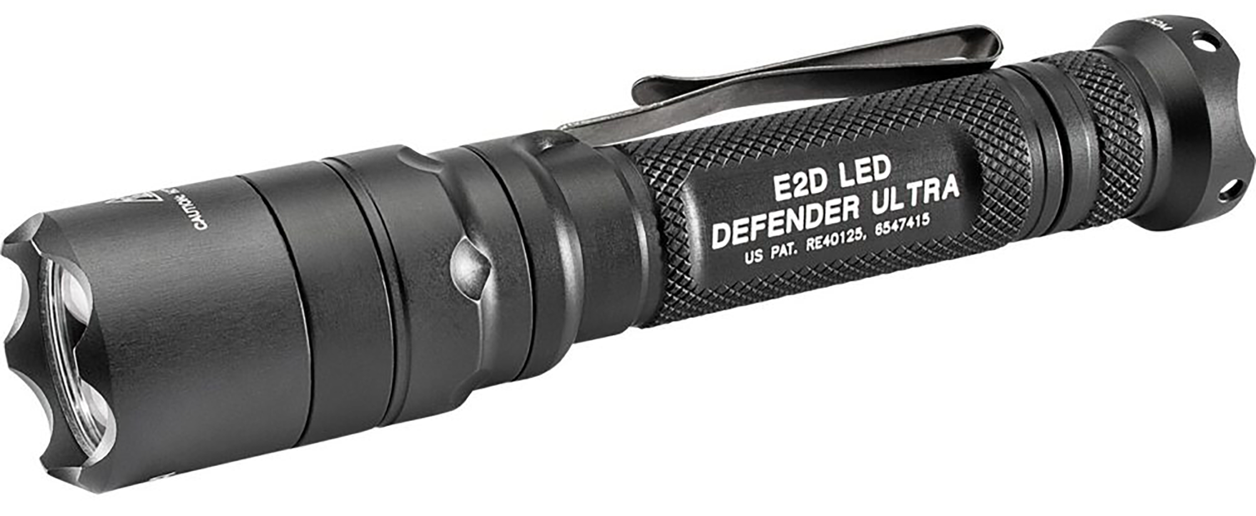 Surefire E2D Ultra Defender Flashlight LED with 2 CR123A Batteries Aluminum Black