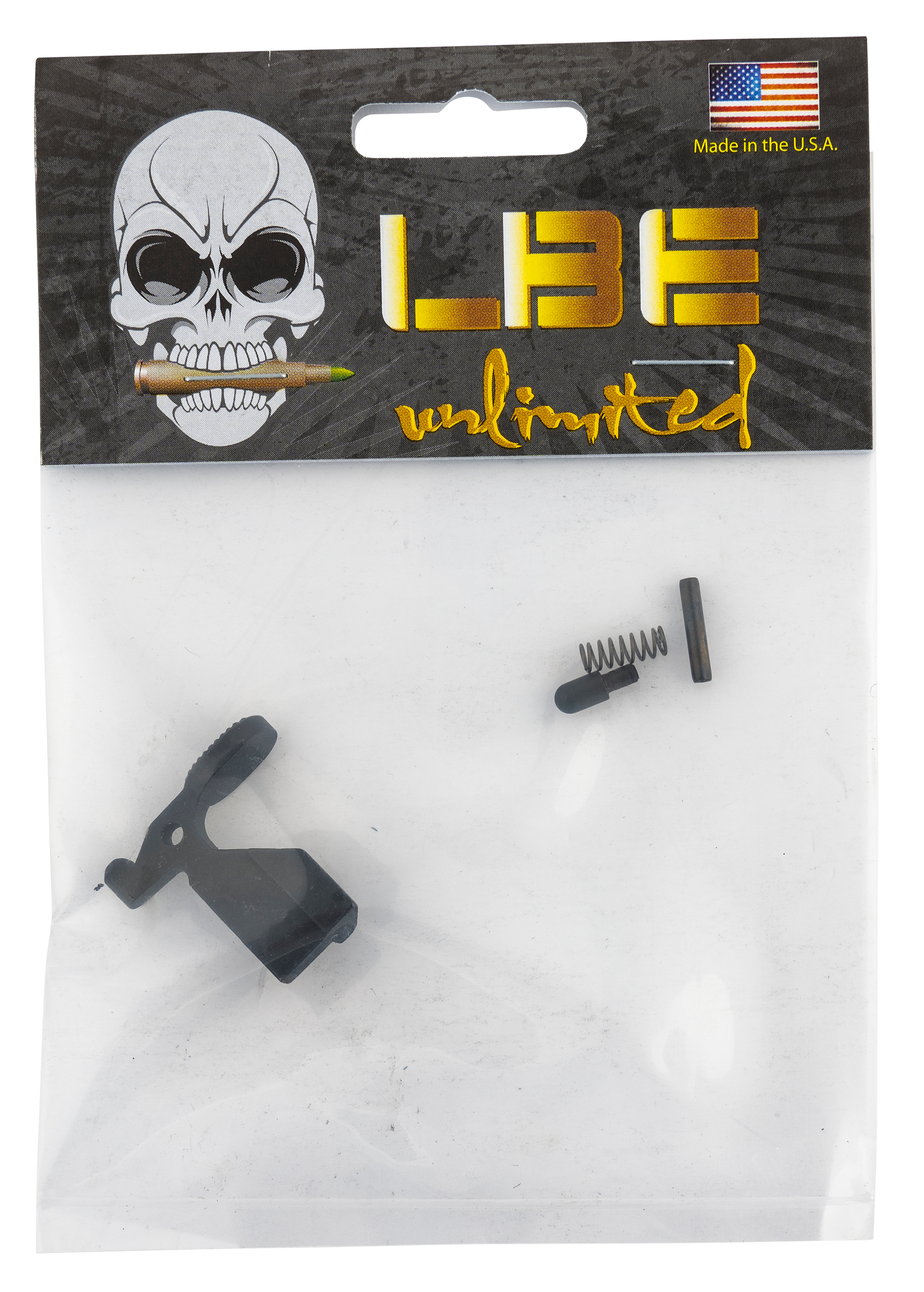 LBE Unlimited ARBCASY AR Parts Mil Spec Bolt Catch Assembly AR-Platform Black Steel