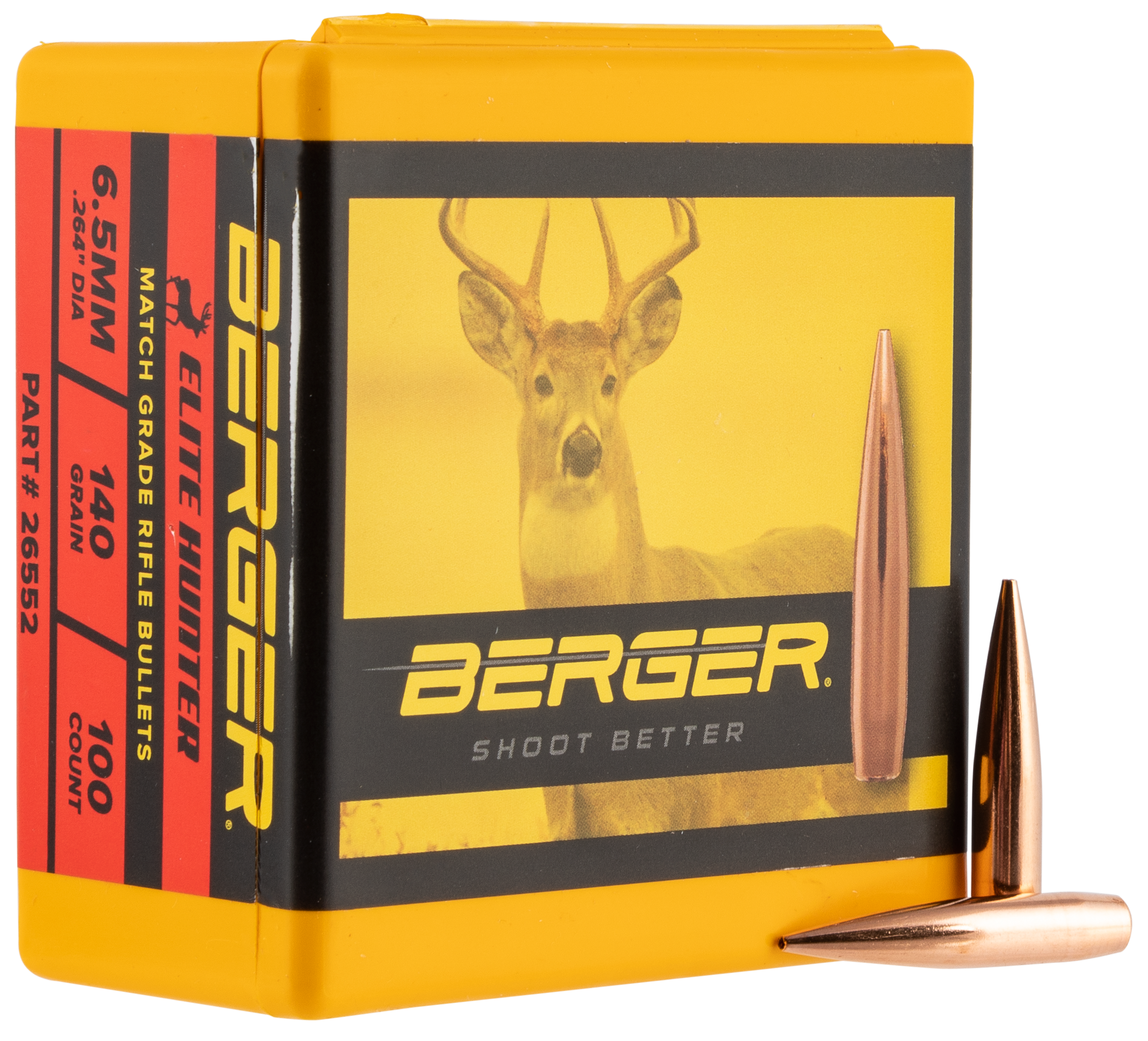 Berger 6.5mm 140g Elite Hunter 100ct