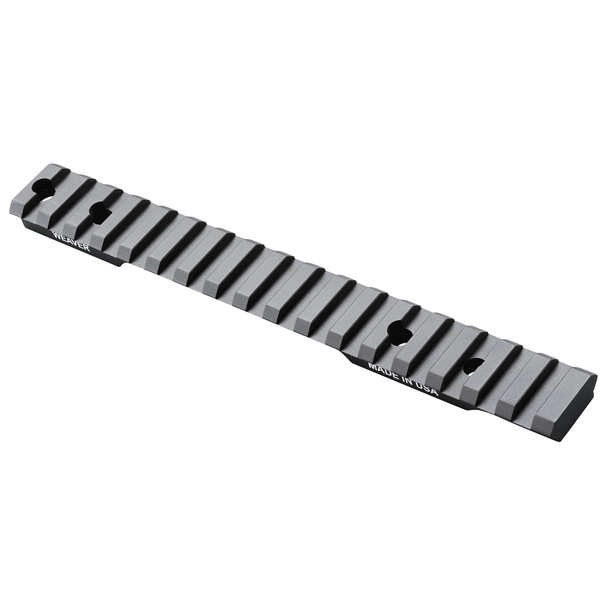 Weaver Tactical Extended Multi-Slot Picatinny Base Matte, Savage 10 Short Action (6-48), 20 MOA