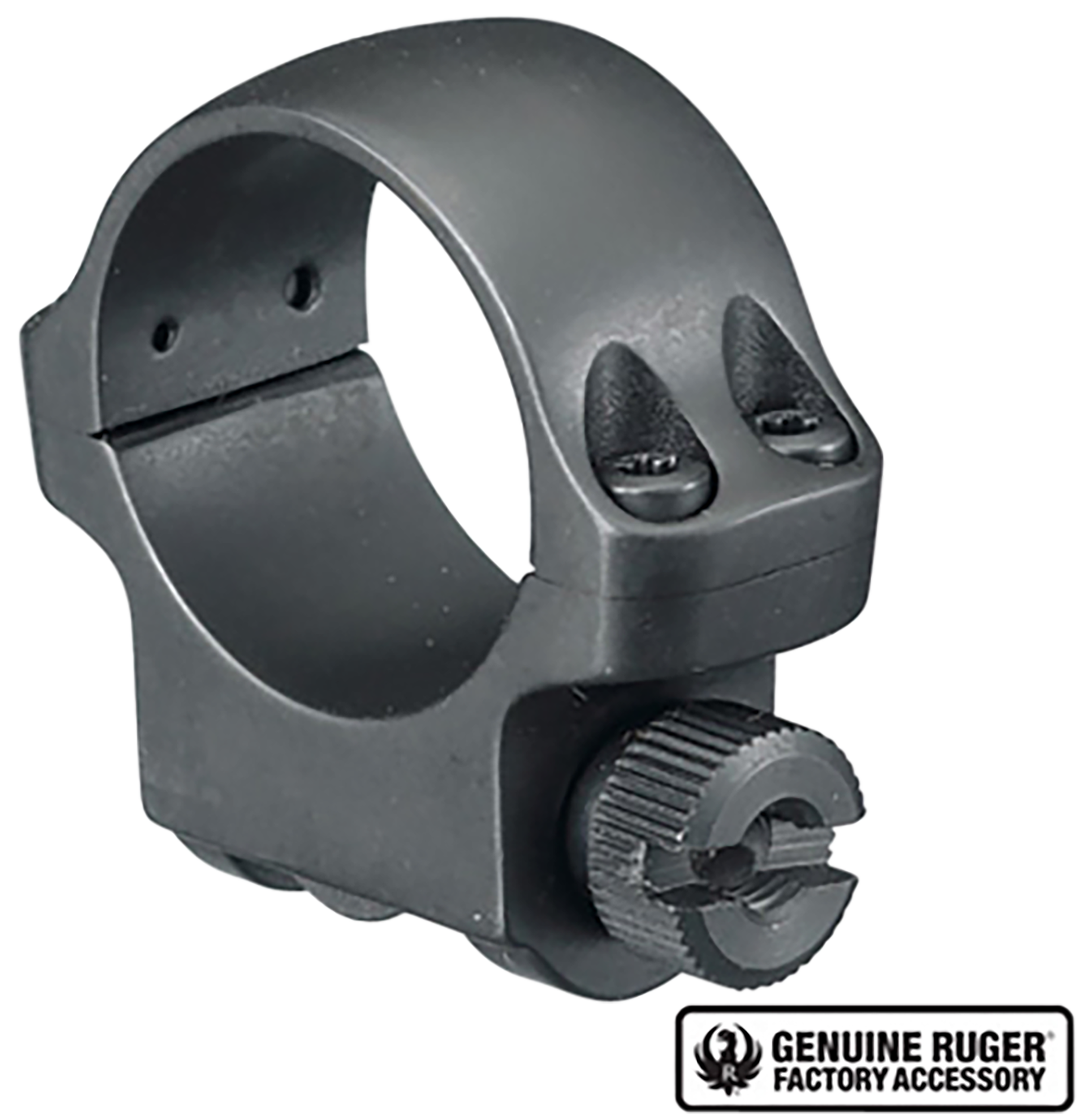 Ruger 90277 3BHM Scope Ring For Rifle M77 Hawkeye African Low 1" Tube Hawkeye Matte Blue Steel