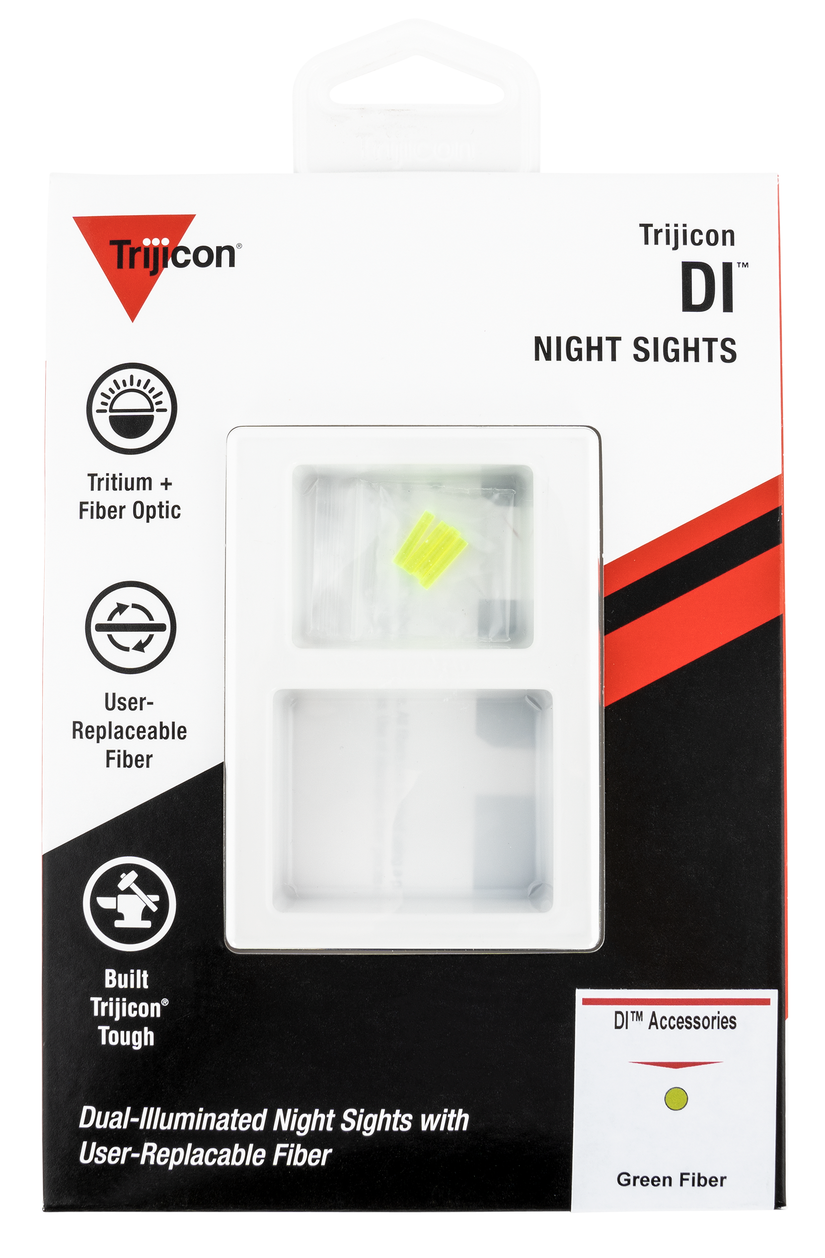 Trijicon Fiber Optic Replacement Pack for DI Night Sights Green