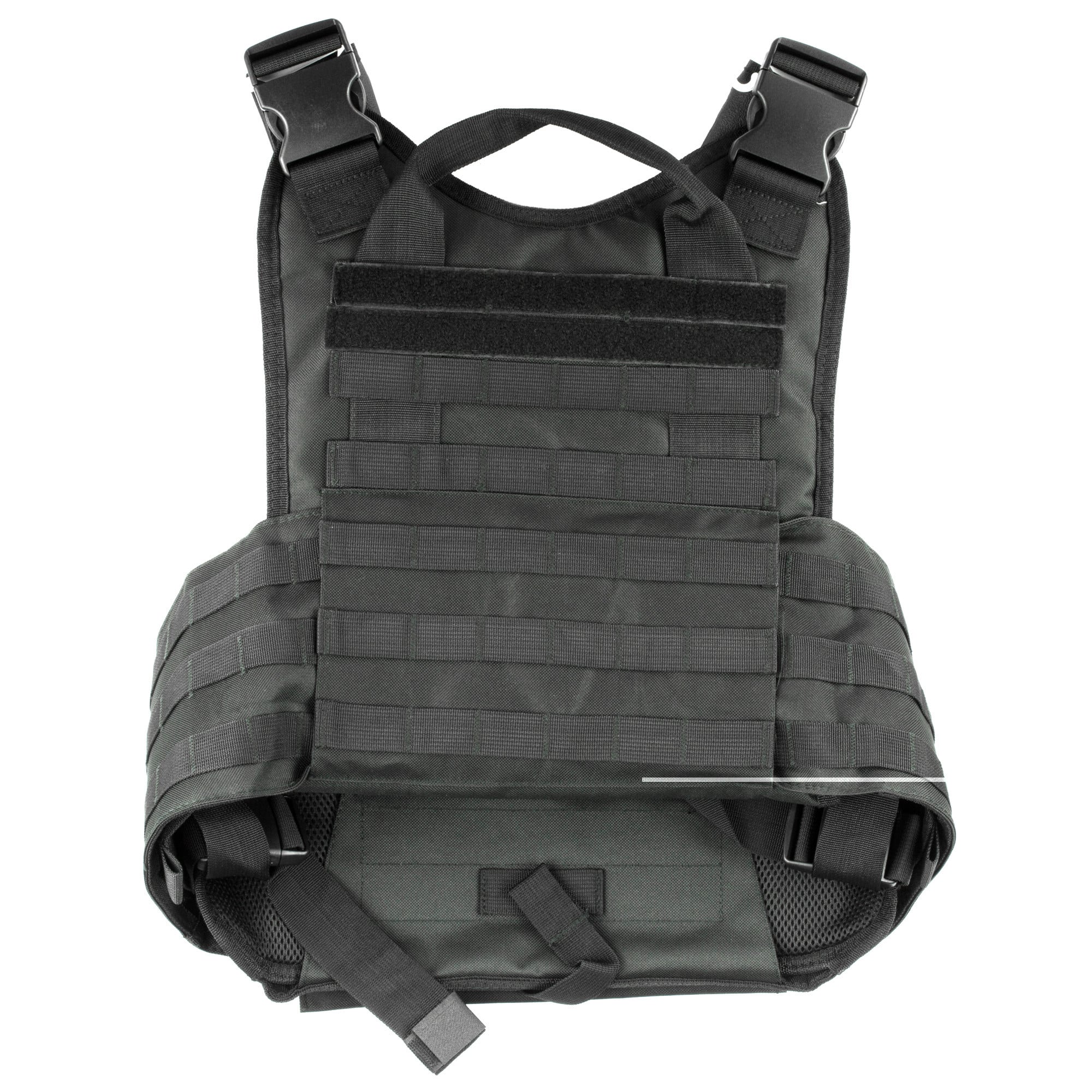 Vism Plate Carrier Black, Medium - X-Large