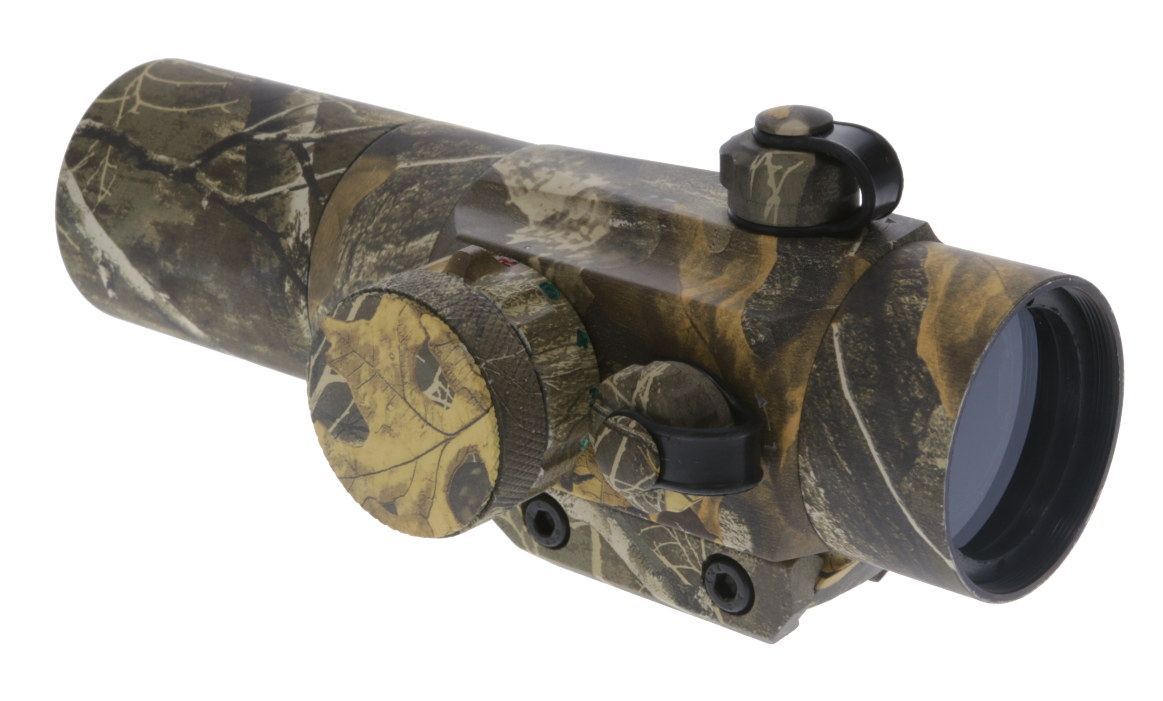 Truglo 1x30 Gobble Stopper 30mm Red Dot Sight Camo, 3 MOA Center Dot