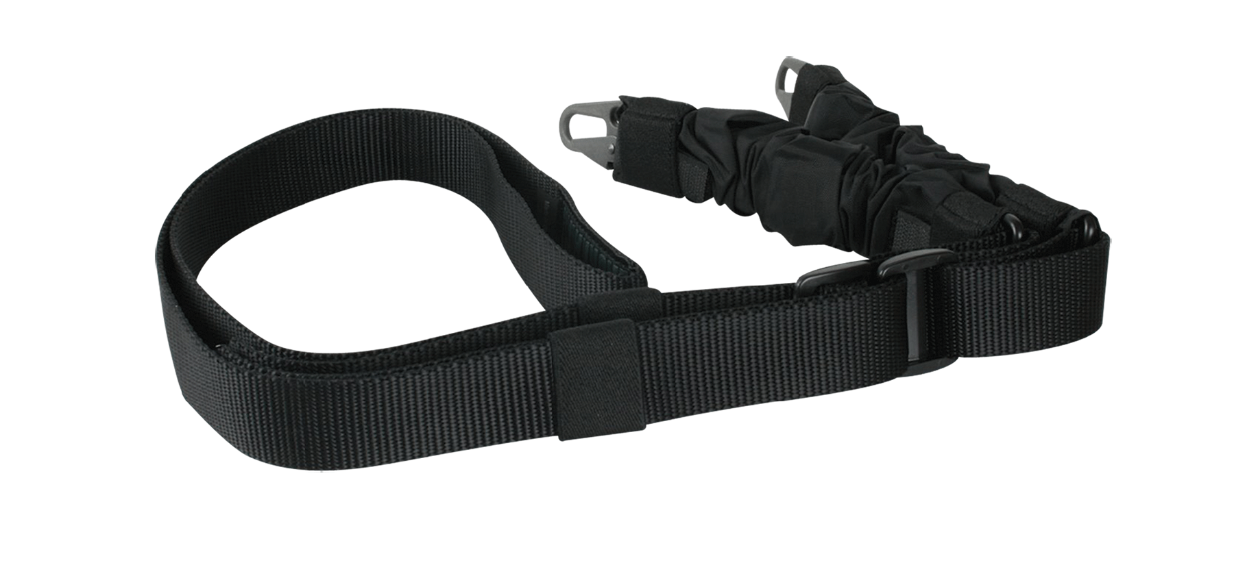 Blackhawk 71CQS1BK Dieter CQD Sling made of Black T-13 Webbing with 1.25" W & One-Two Point Design for Rifles Includes Sling Cover