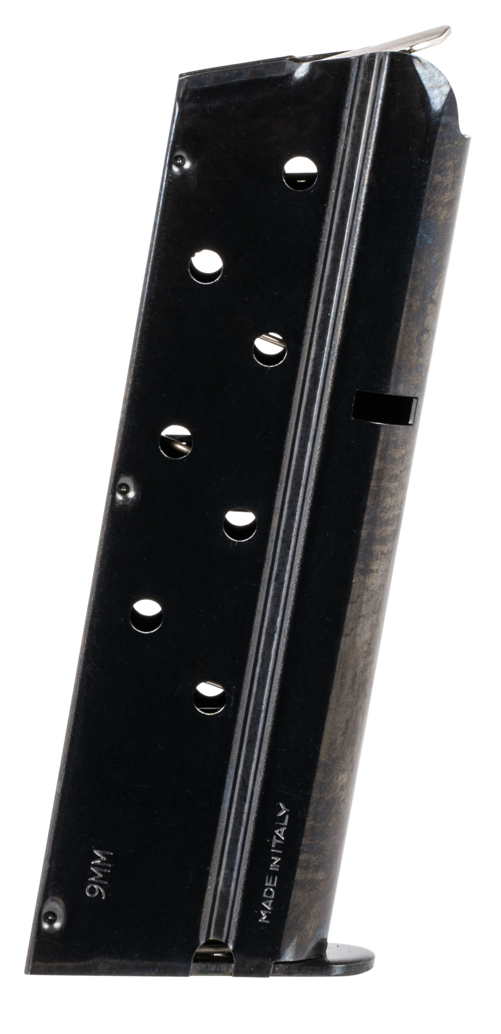 Mec-Gar MGCGOV9LCB StandardBlued Detachable 8rd 9mm Luger for 1911 Officer
