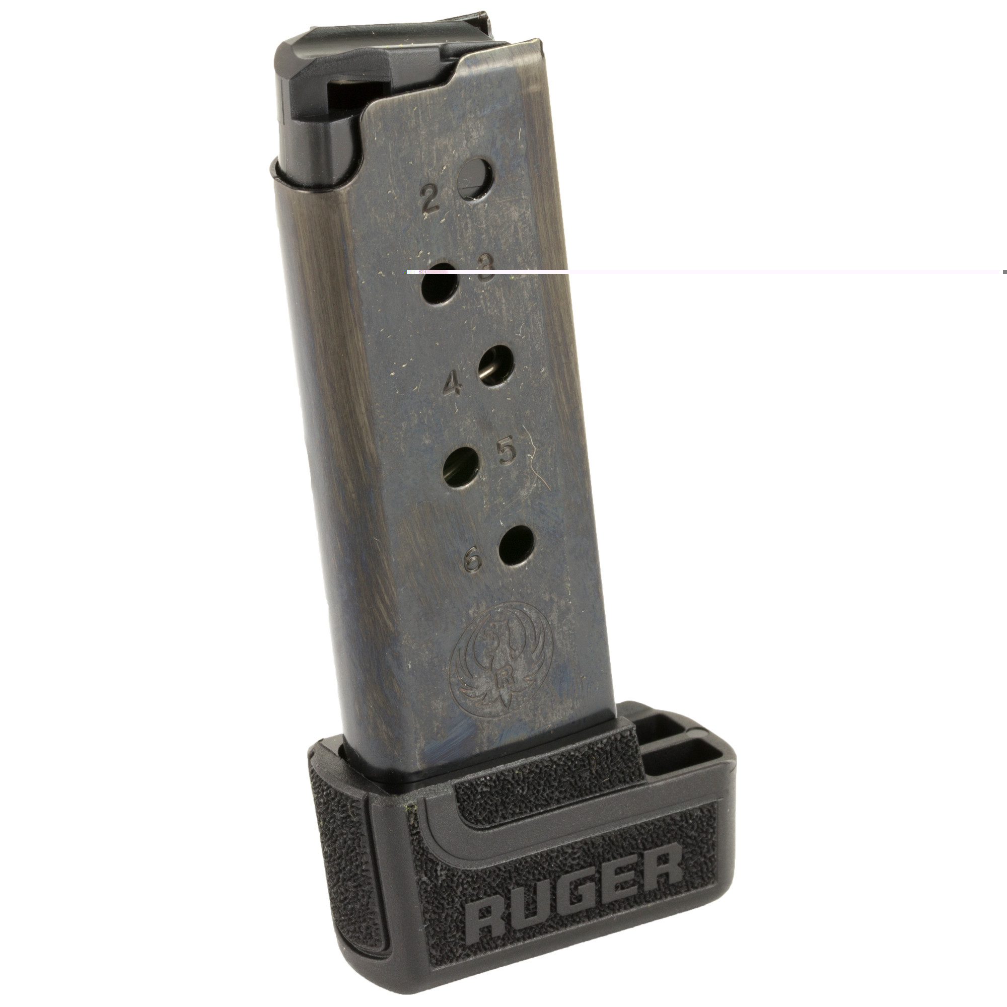 Ruger Magazine Ruger LCP II 380 ACP 7-Round Steel Blue with Finger Rest