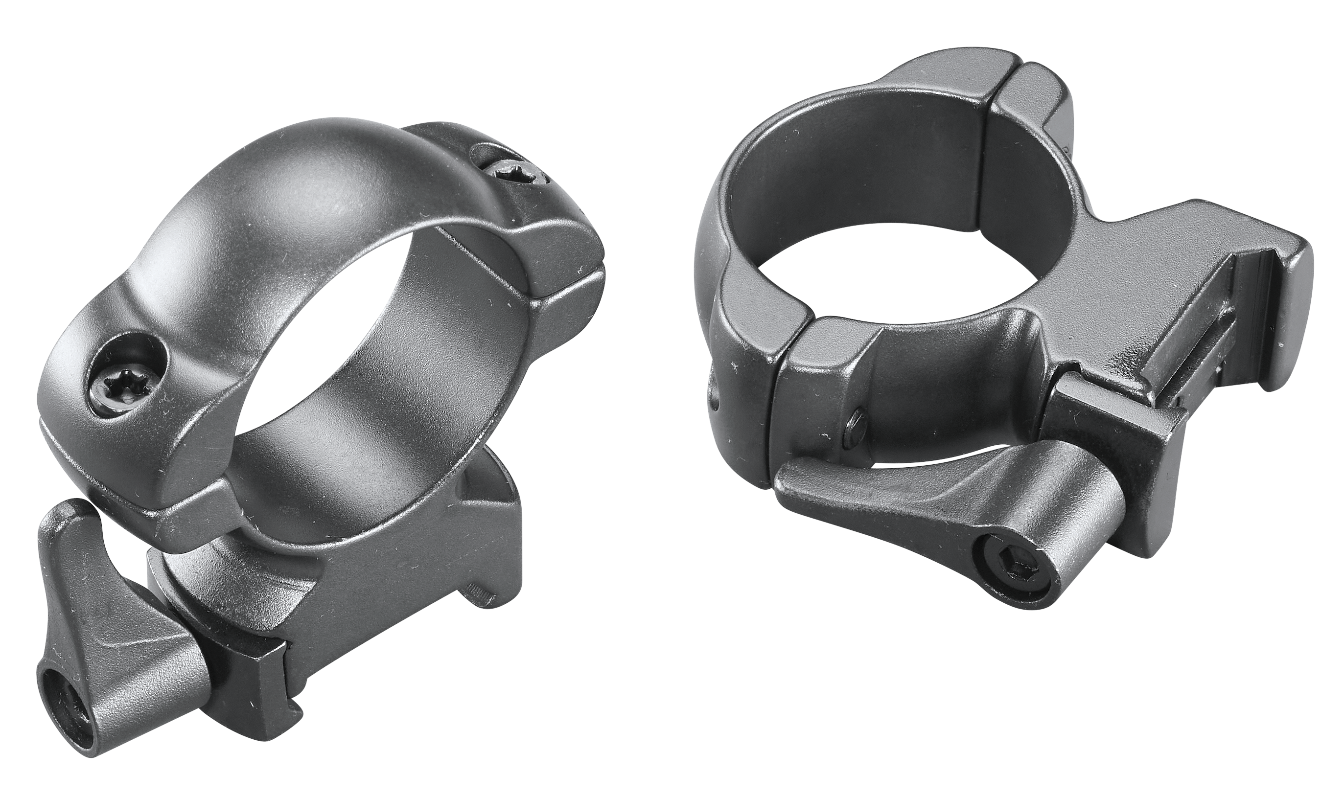 Weaver Mounts 49335 Lever Lok Top Mount 30mm High Matte Black Steel