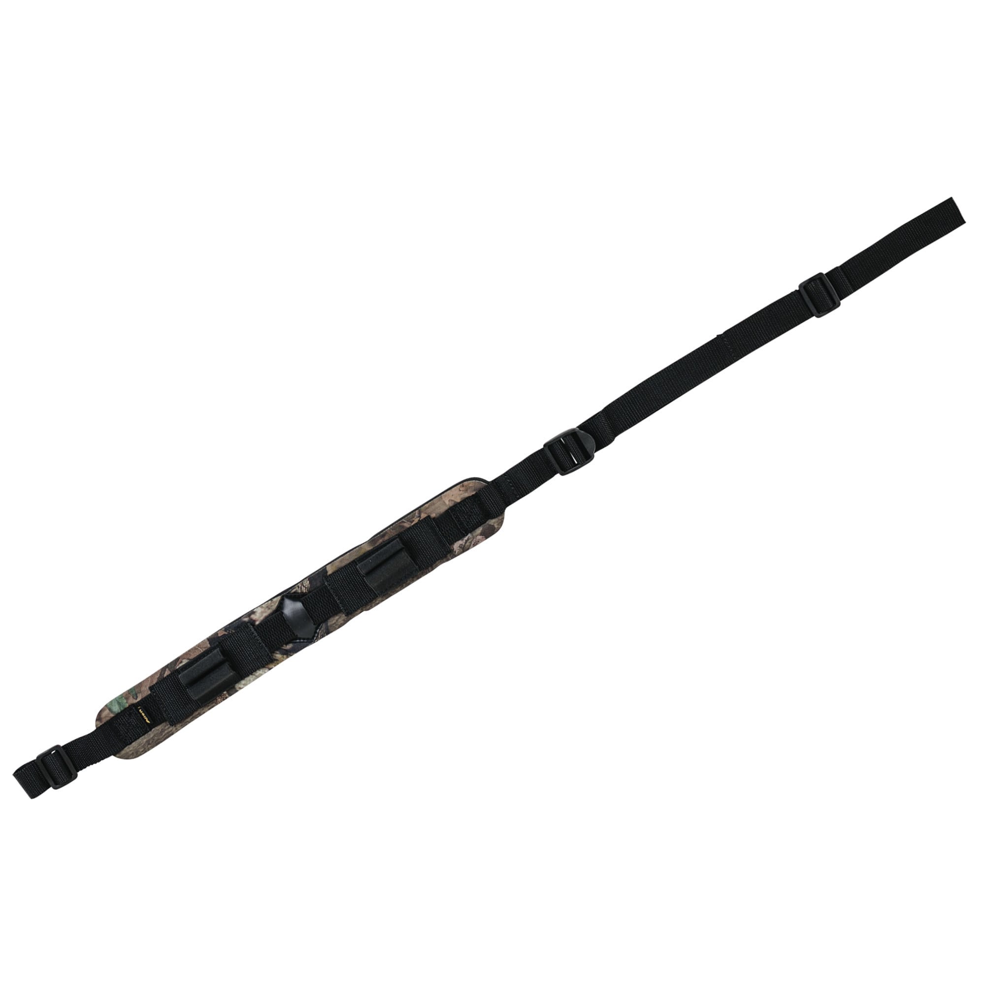 Allen 8103 Yukon Sling made of Mossy Oak Break-Up Country Neoprene with 20.10" OAL, Adjustable Design & 4 Cartridge Loops for Rifles