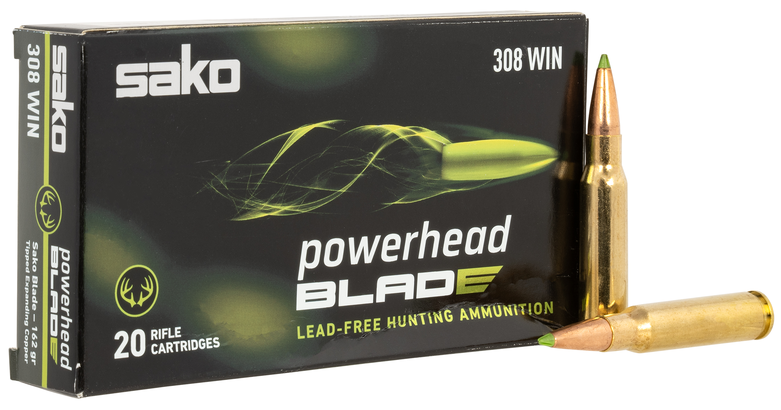 Sako (beretta Usa) Sako Jas-phb308w/162b 308win 162g Pwr Blde 20/10