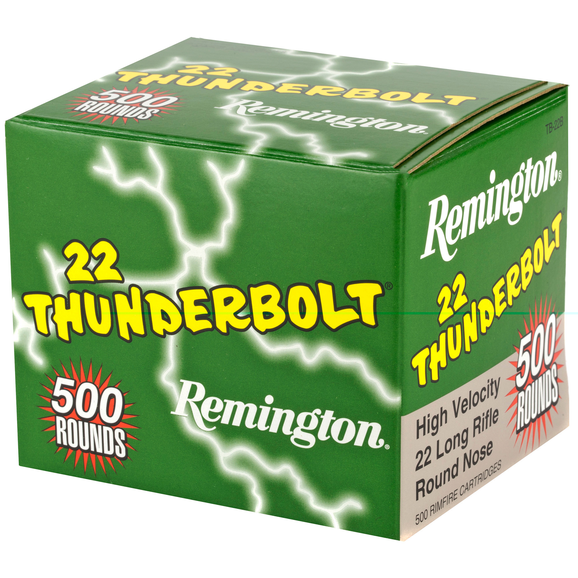 Remington Thunderbolt Ammunition 22 Long Rifle 40 Grain Lead Round Nose Bulk