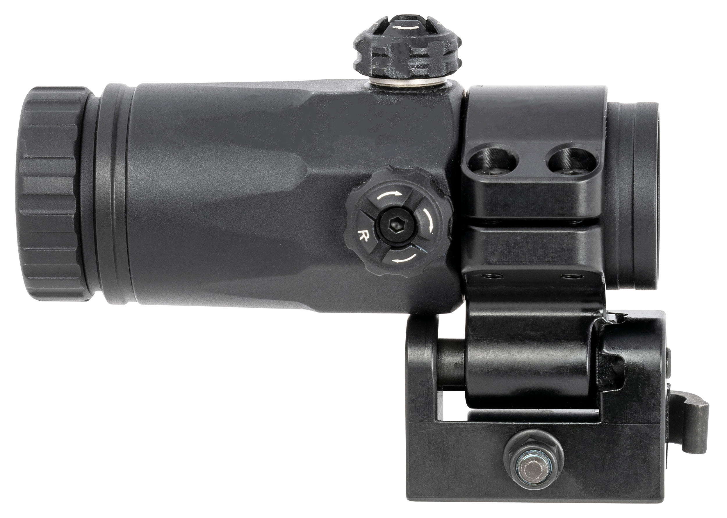 Meprolight USA 8014000500 MX3-T Magnifier Black 3x 27mm Rifle Features Tactical Pullback Mechanism