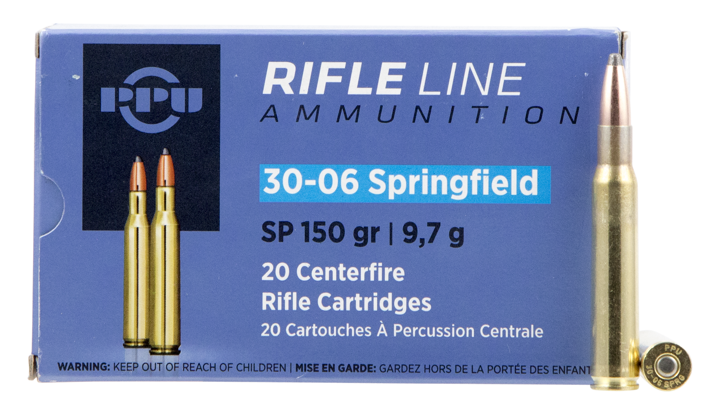 Prvi Partizan Ammunition 30-06 Springfield 150 Grain Soft Point 20RD