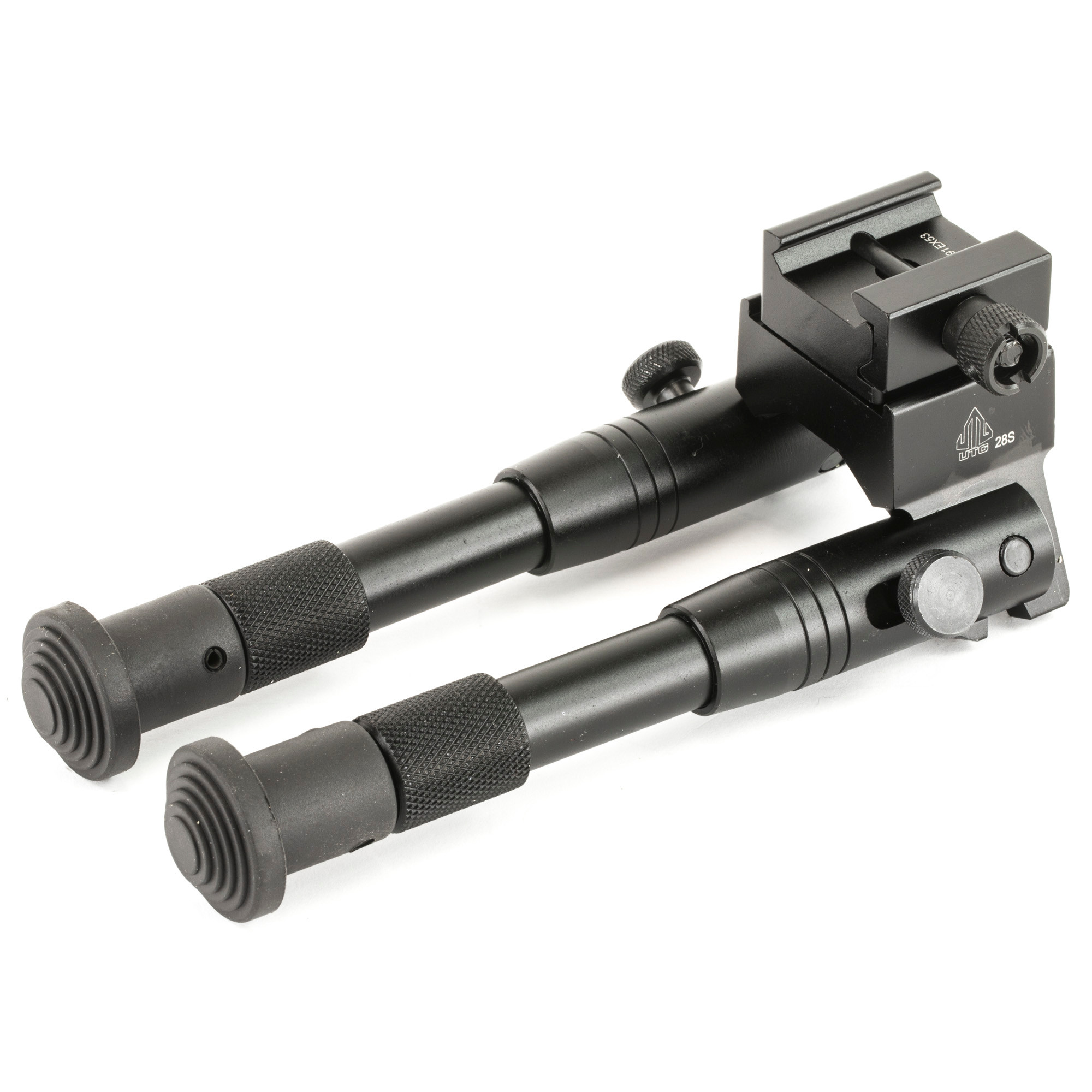 Leapers Inc. Shooter's Rubber Feet Bipod,Ht 6.2 in. -6.7 in. Utg Tl-Bp28S Swat Bipod 6.2- 6.7