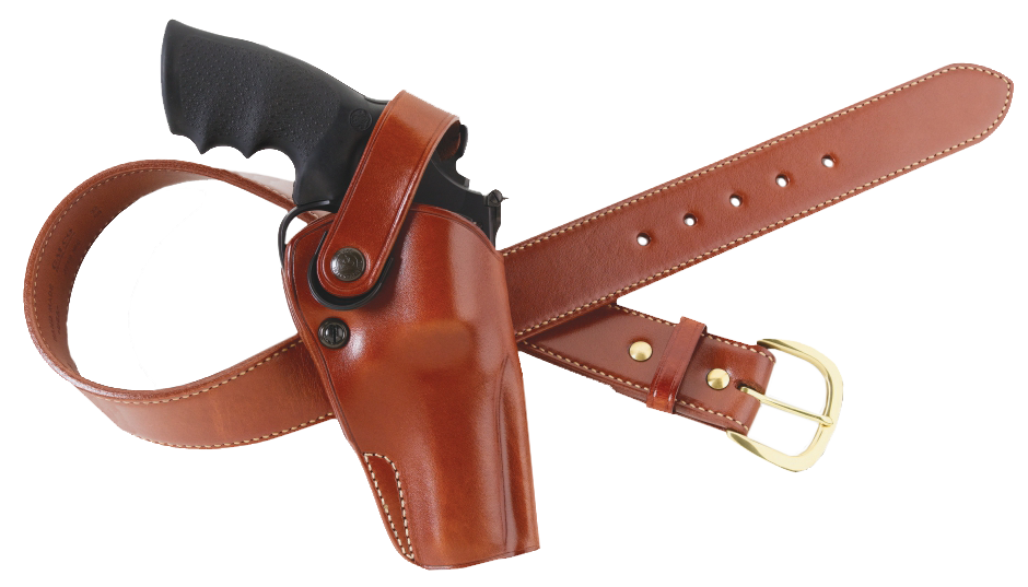 Galco DAO126 DAOOWB Tan Leather Belt Slide Fits S&W N Frame Right Hand