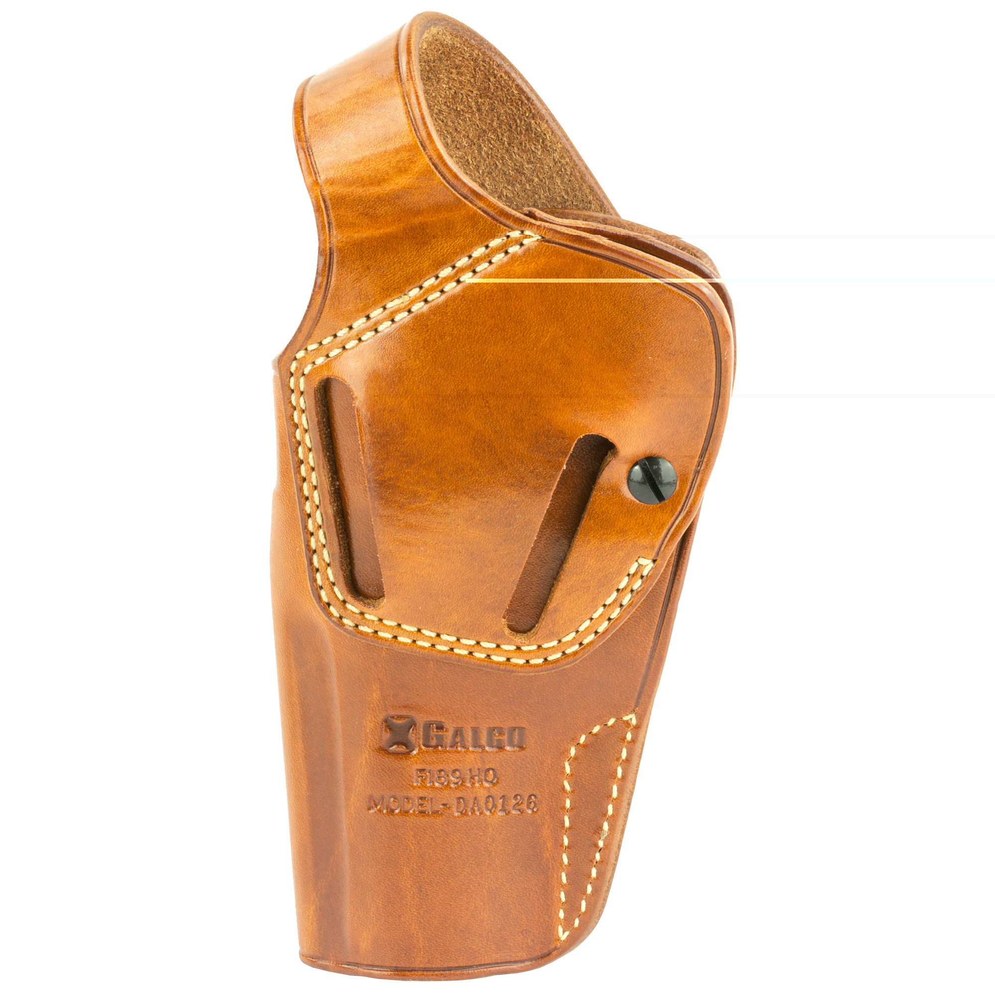 Galco DAO126 DAOOWB Tan Leather Belt Slide Fits S&W N Frame Right Hand