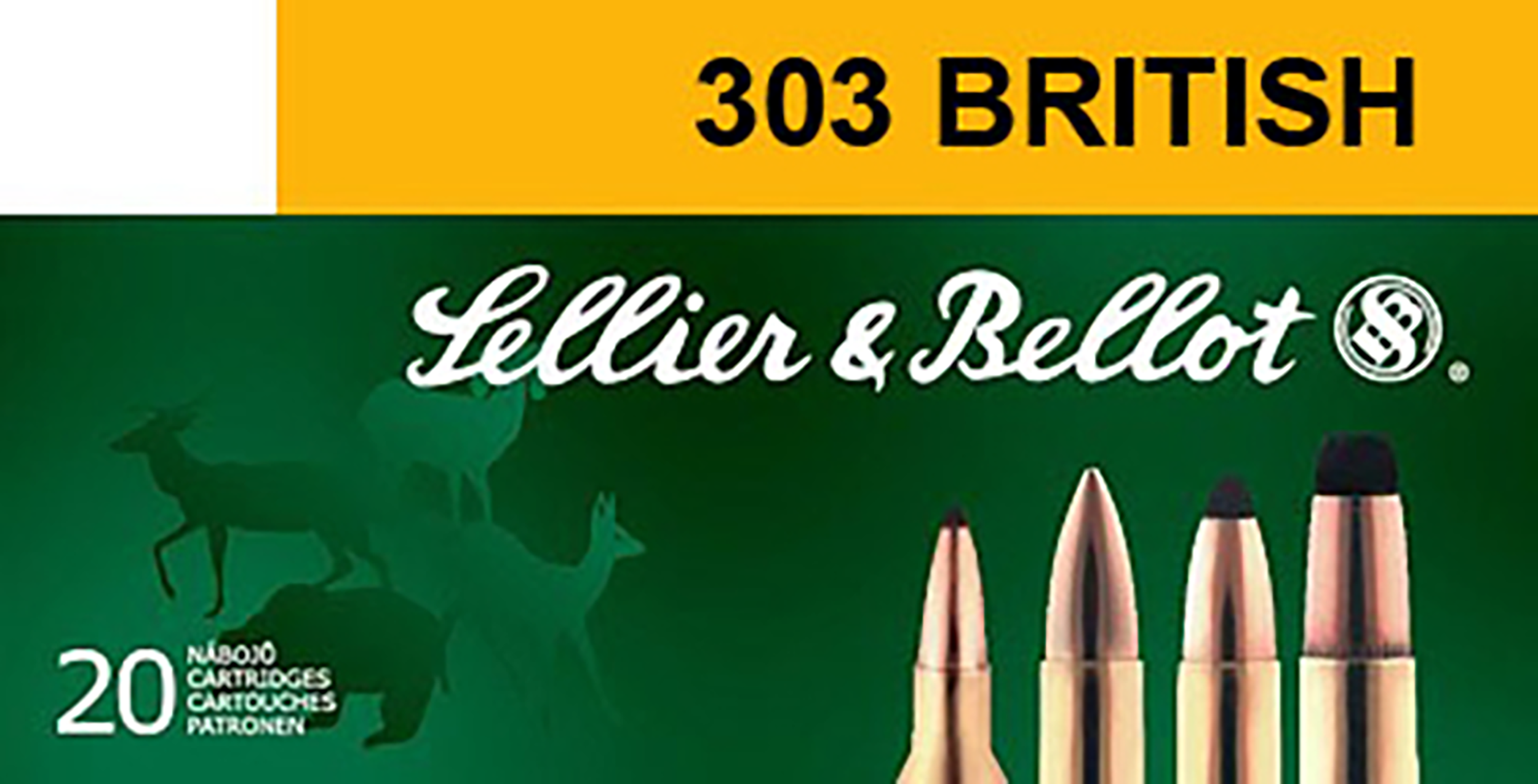 Sellier & Bellot SB303B Rifle303 British 150 gr 2654 fps Soft Point (SP) 20 Bx/20 Cs
