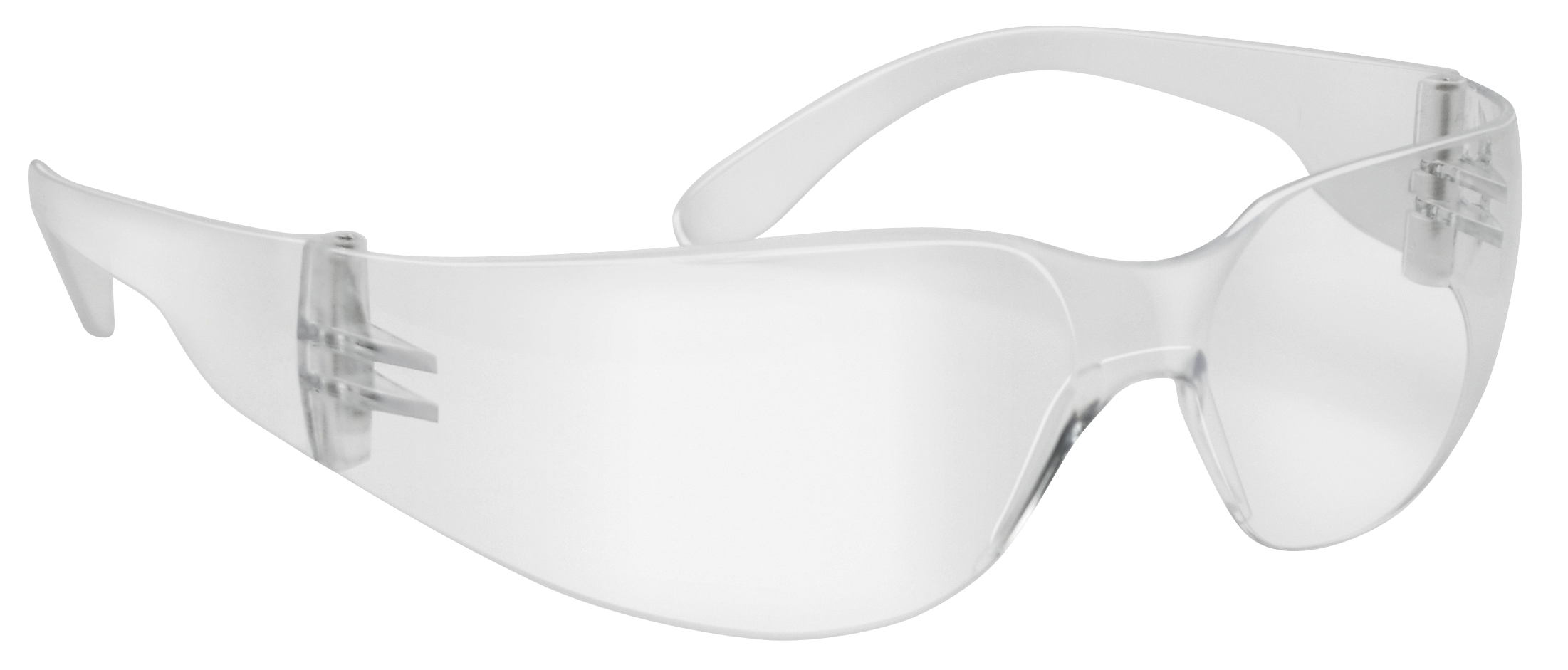 Walker's GWPWRSGLCL Sport Glasses Clearview Adult Clear Lens Polycarbonate Clear Frame