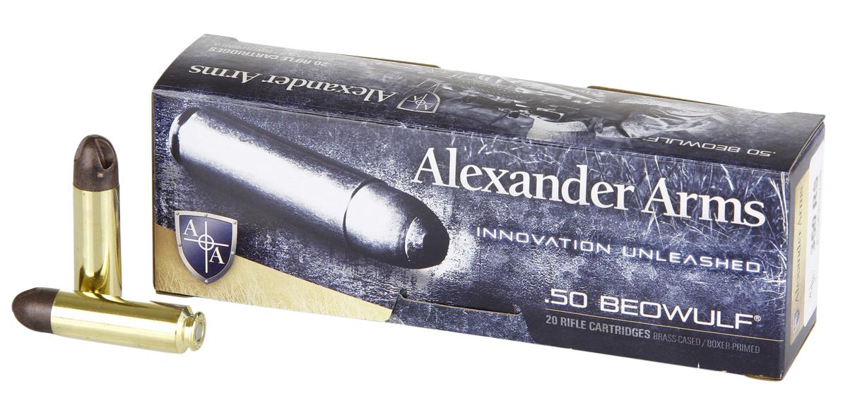 Alexander Arms AB200ARXBX PolyCase Inceptor ARX Hunting 50 Beowulf 200 gr Inceptor ARX (IARX) 20 Per Box/ 10 Cs