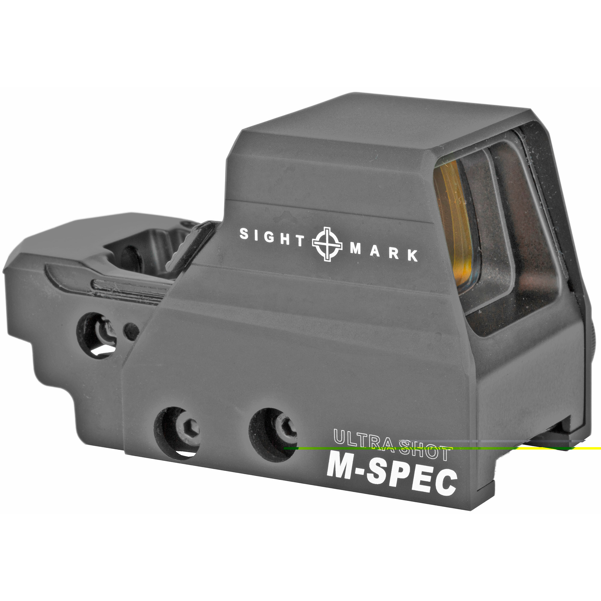 Sightmark 1x33x24 Ultra Shot M-Spec FMS Reflex Sight Matte, 65 MOA Circle Dot Crosshair, Picatinny Mount