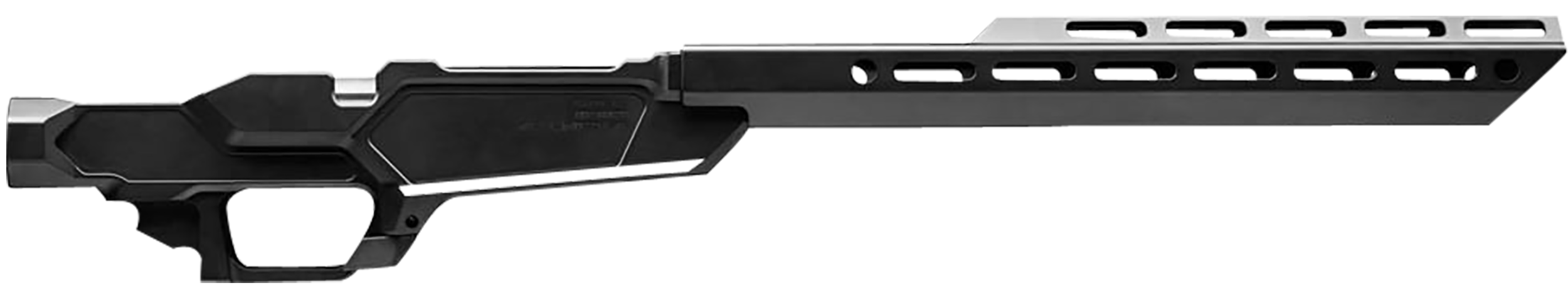 Sharps Bros Heatseeker Chassis Ruger American Ranch Short Action AR-15 Magwell 14" Handguard Aluminum Black