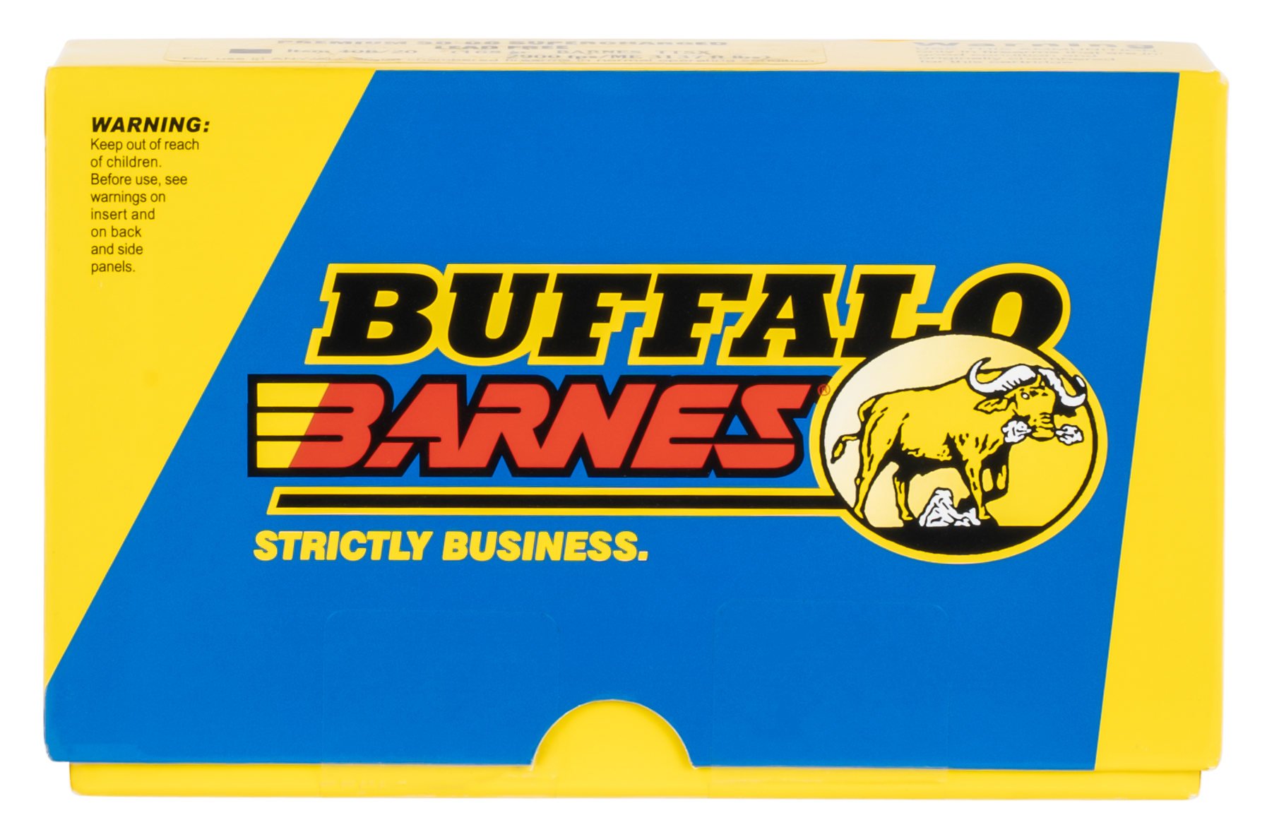 Buffalo Bore Ammunition 41B20 Buffalo-Barnes Strickly Business 358 Win 225 gr Barnes TSX Lead Free 20 Per Box/ 12 Cs
