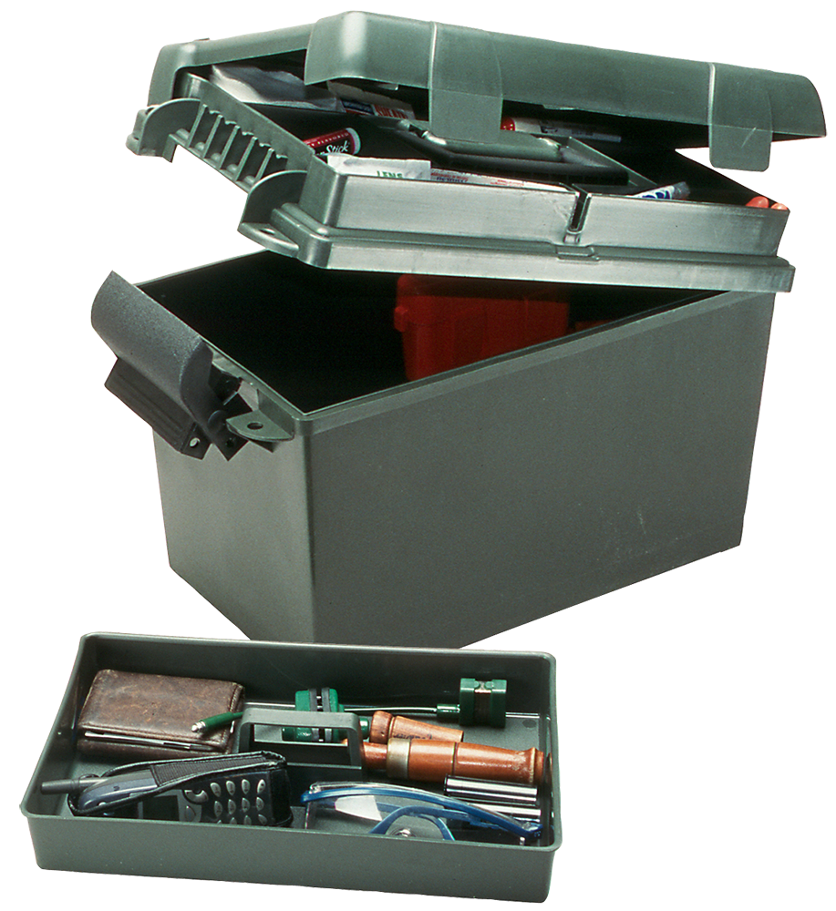 MTM Sportsman Plus Utility Dry Box 15" x 8.8" x 9.4" Polymer Forest Green