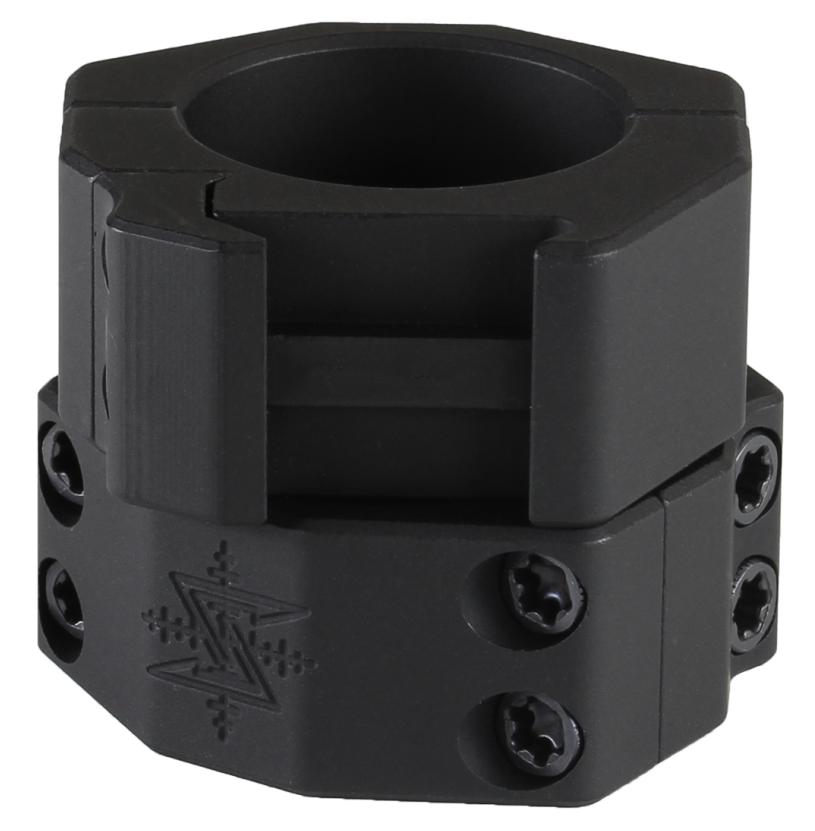 Seekins Precision Scope 30mm Rings Matte, Medium (.87"), 4 Cap Screw