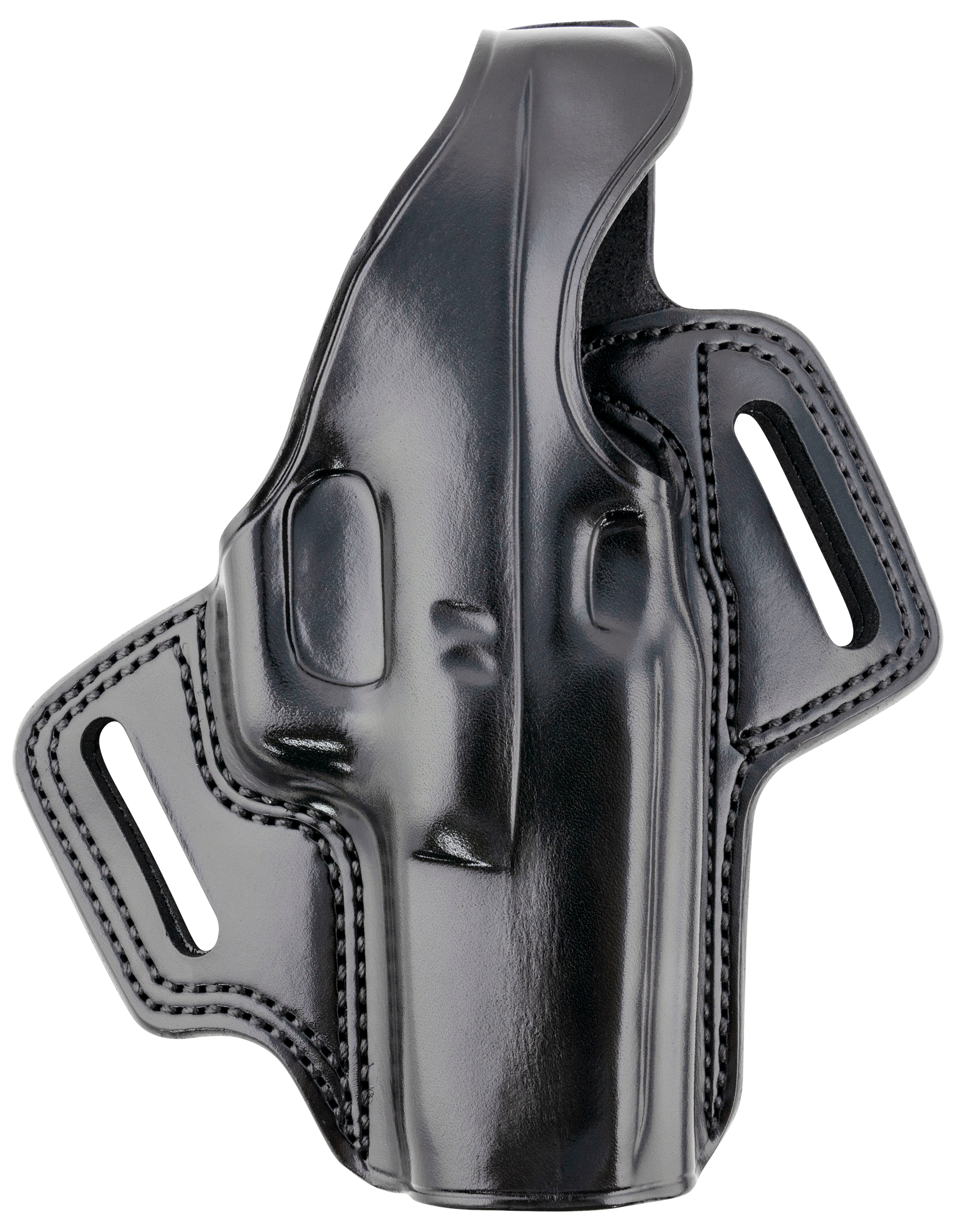 Galco FL224RB FletchOWB Black Leather Belt Slide Fits Glock 31 Fits Glock 17 Gen1-5 Fits Glock 22 Gen2-5 Right Hand