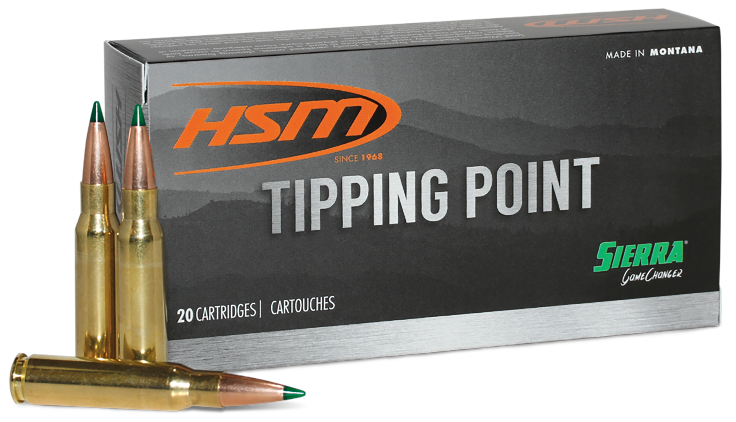 HSM 6ARC2N Tipping Point Super Shock Tip 6mm ARC 95 gr 20rd Bx