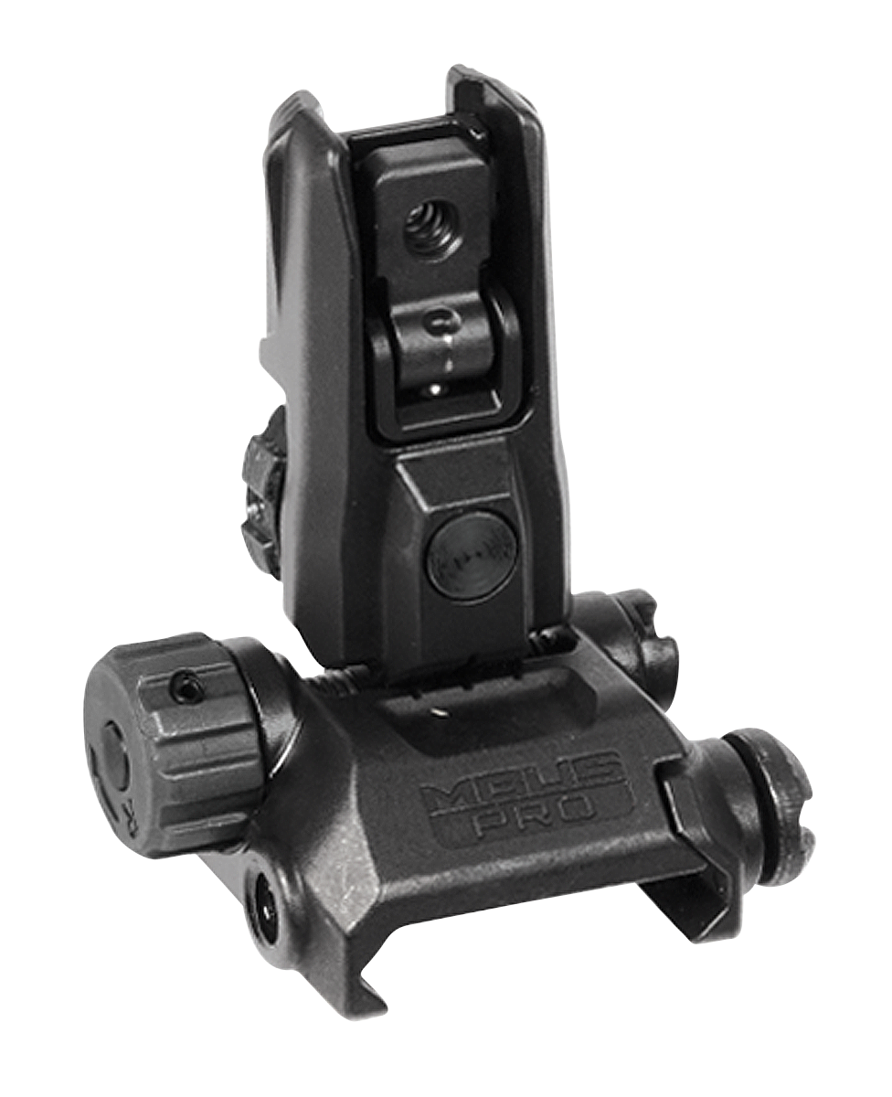 Magpul MBUS Pro LR Flip-Up Rear Sight AR-15 Steel Black