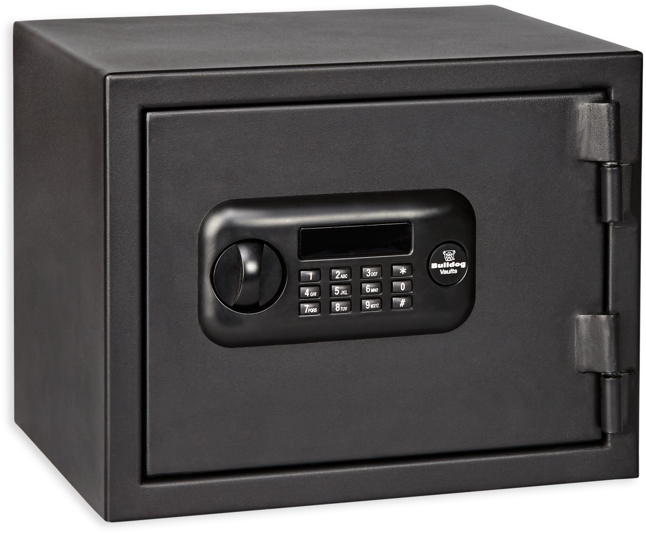 Bulldog BD1090F Digital Fire Safe Vault Keypad/Key Entry Black Steel 12" x 15" x 12"