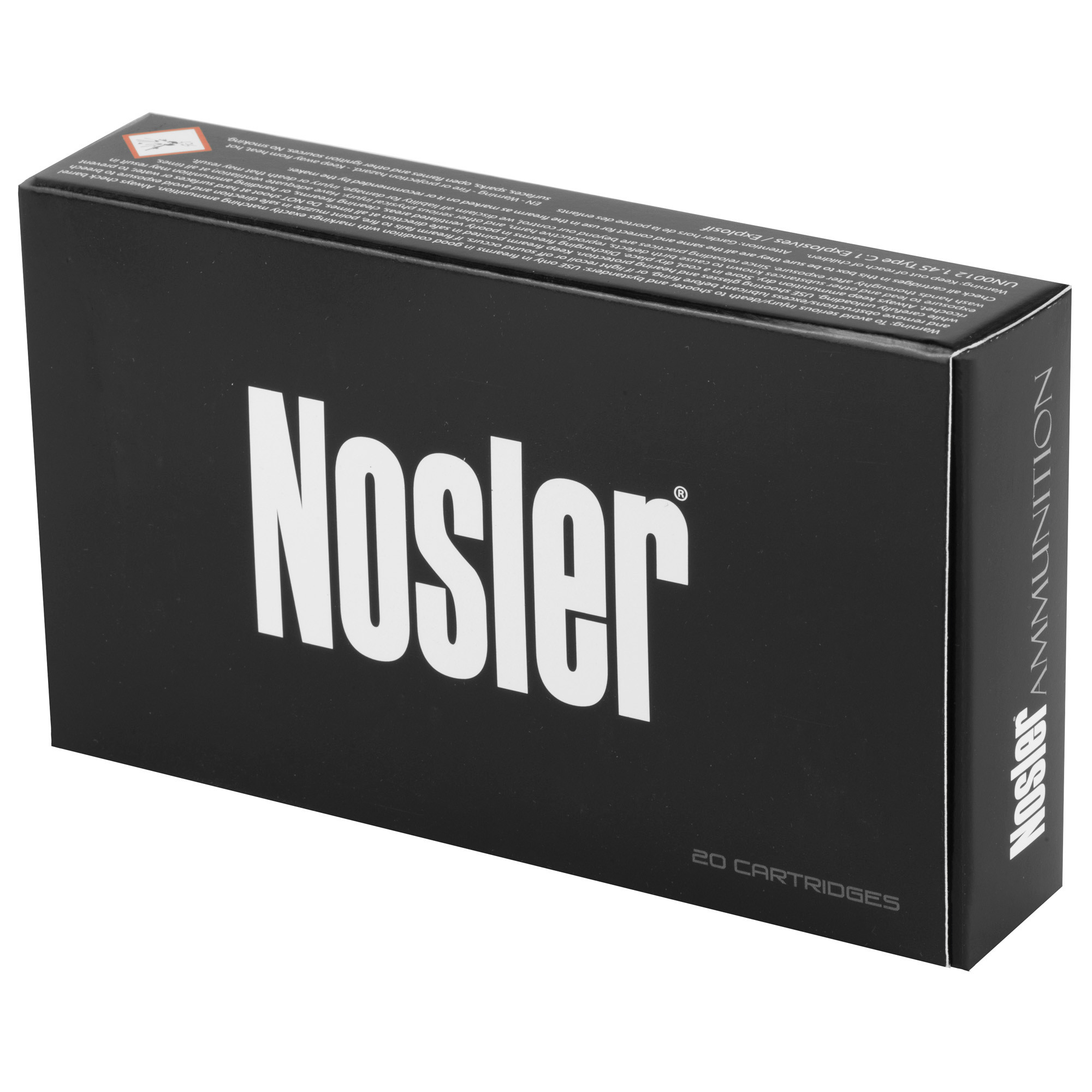Nosler BT Ammunition 6mm Creedmoor 95 Grain Ballistic Tip 20RD